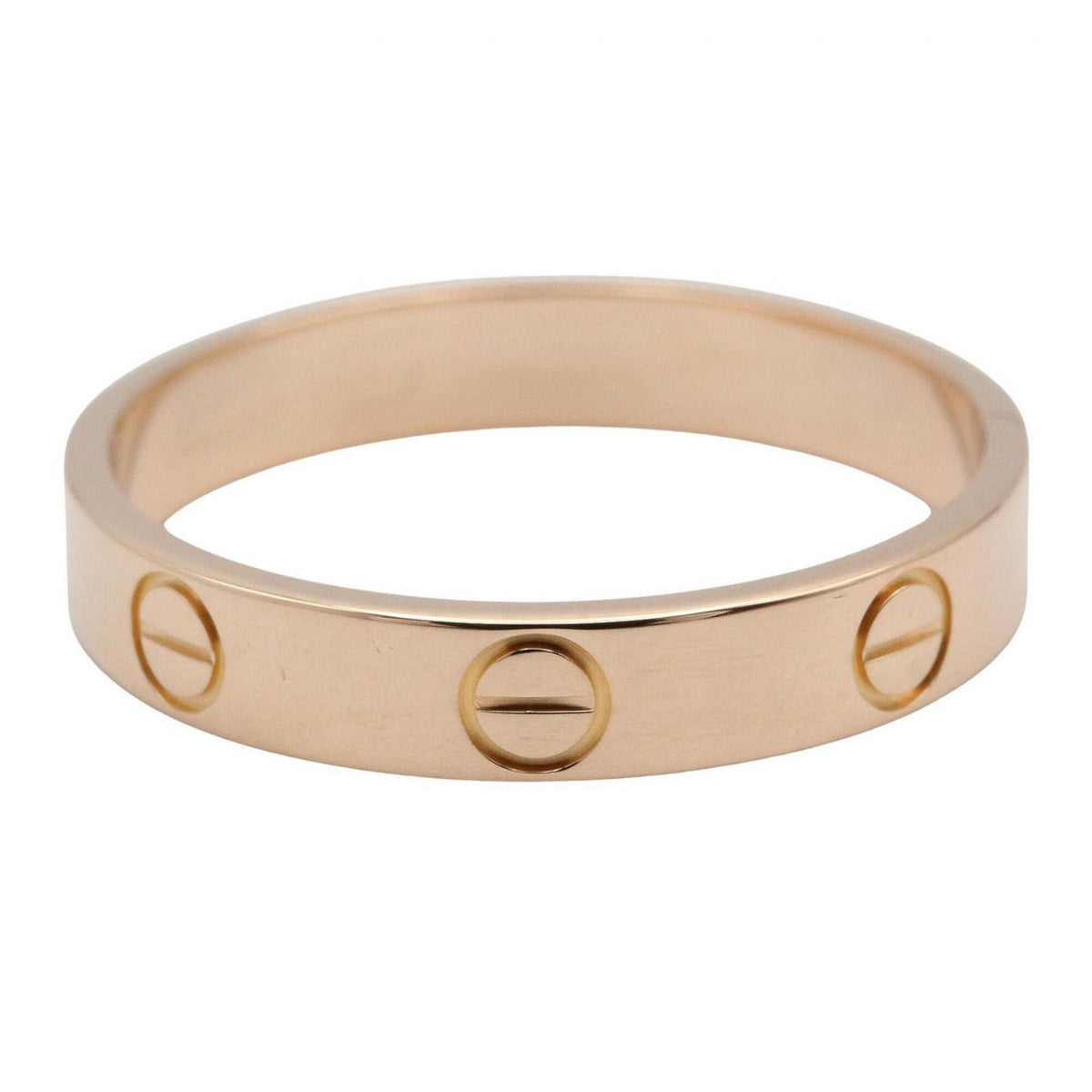 Cartier Gold Pink Gold (18K) Band Ring (Pre-Owned)
