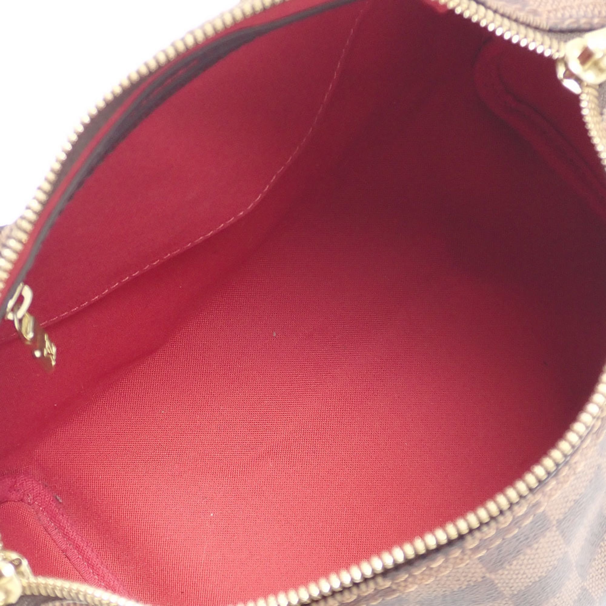 Louis Vuitton Damier Canvas Ebene Damier Canvas Handbag (Pre-Owned)