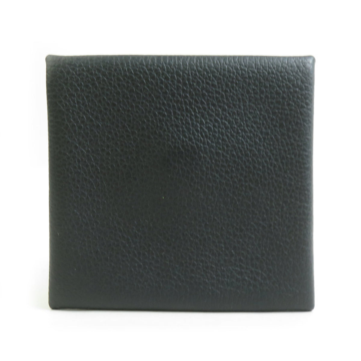 Hermes Black Evercalf Leather Coin Purse/Coin Case (Pre-Owned)