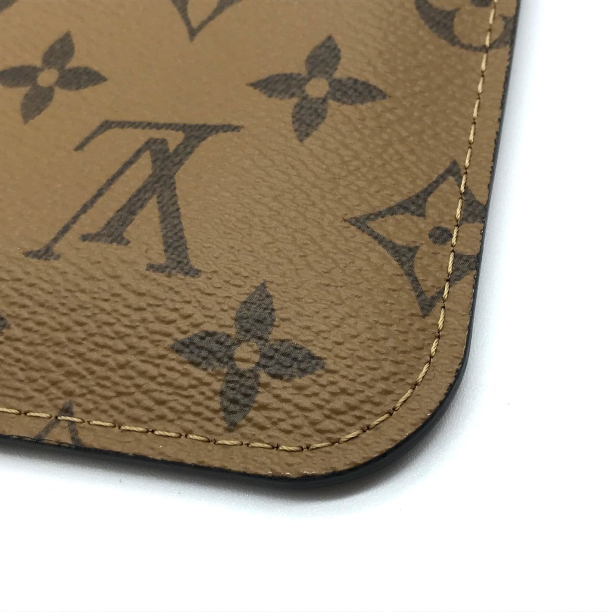 Louis Vuitton Brown Monogram Reverse Shoulder Bag Tote Bag (Pre-Owned)