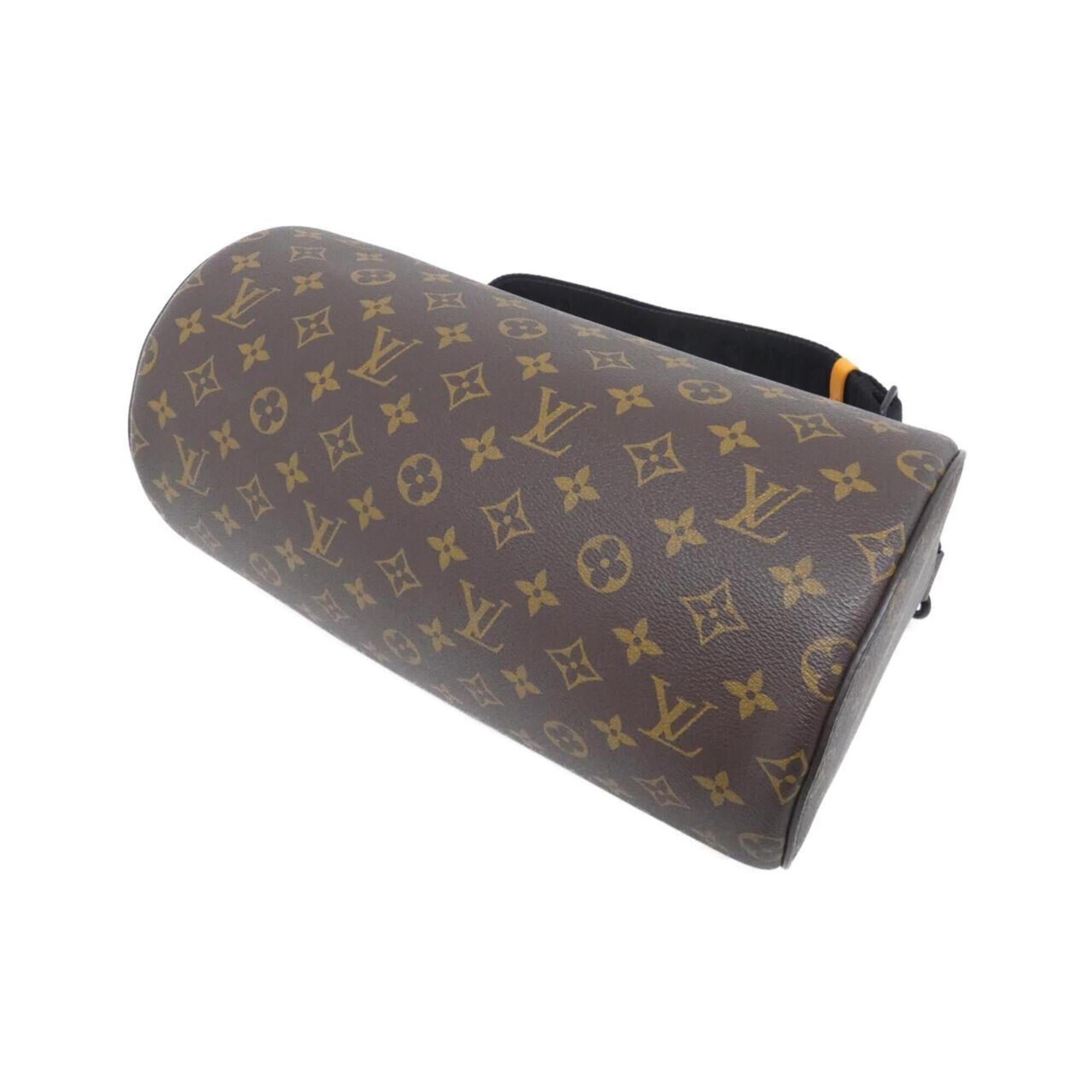 Louis Vuitton Marron Saffron Coated Canvas Shoulder Bag (Pre-Owned)