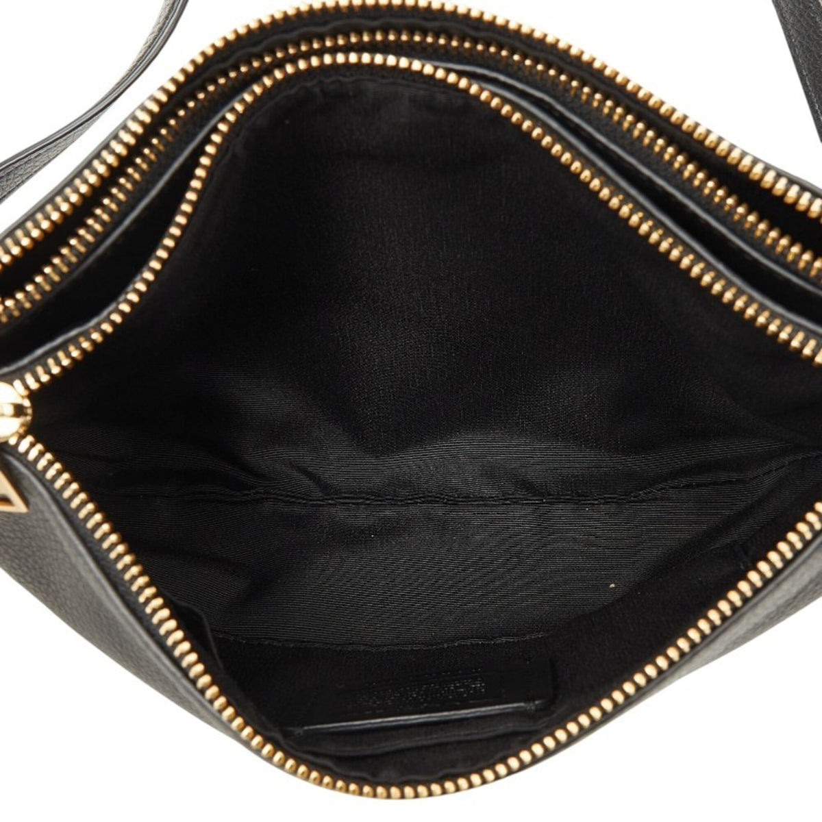Coach Black Leather Shoulder Bag (Pre-Owned)