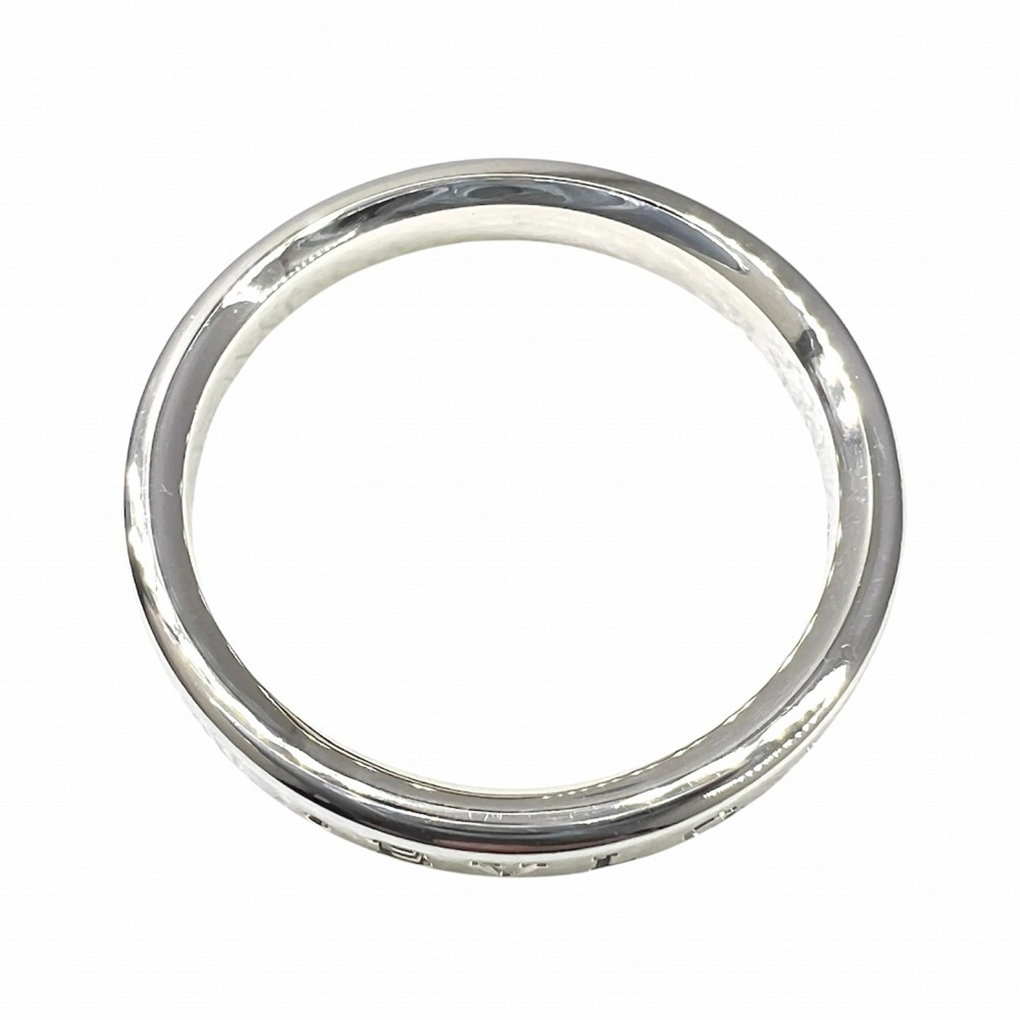 Bvlgari Platinum Platinum 950 Band Ring (Pre-Owned)
