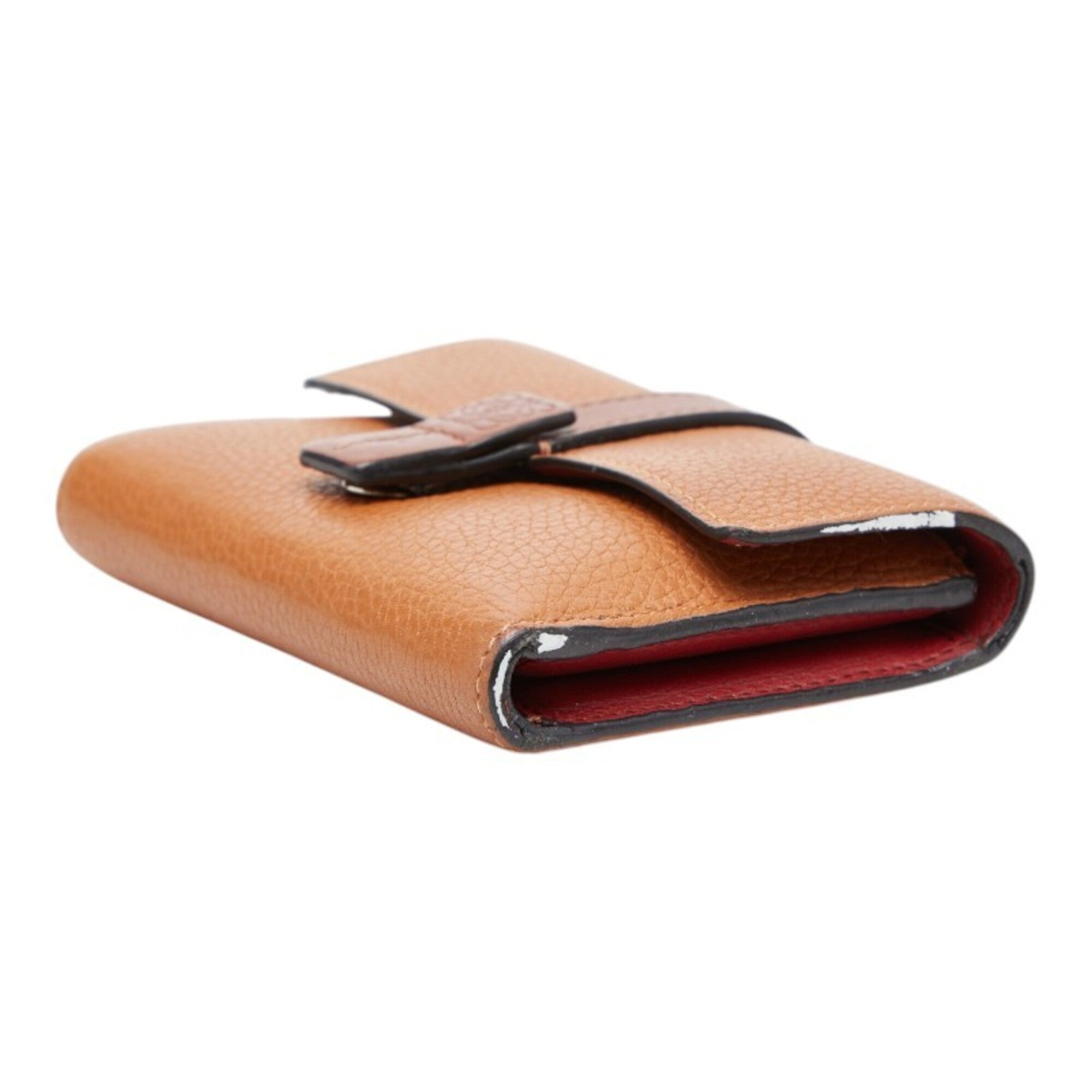 Loewe Brown Leather Wallet (Tri-Fold) (Pre-Owned)