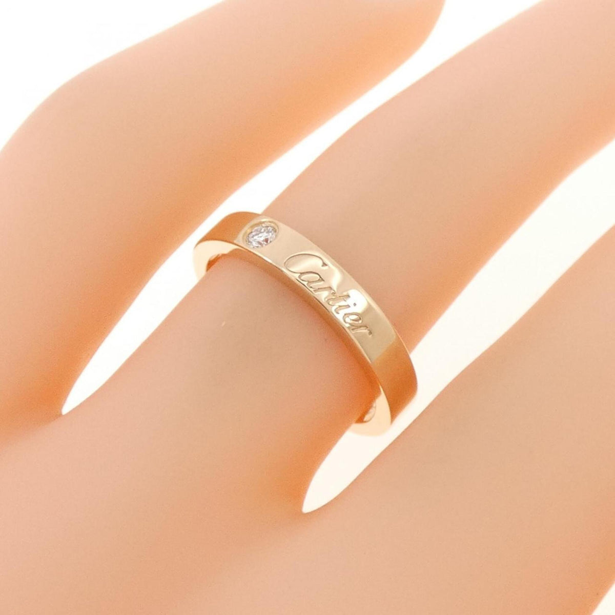 Cartier Pink Gold Pink Gold (18K) Band Ring (Pre-Owned)