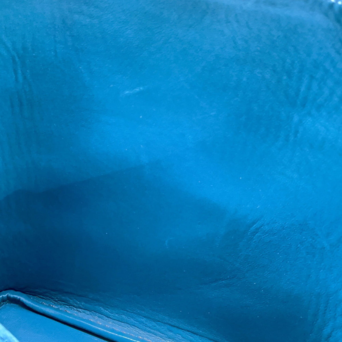 Hermes Blue Swift Leather Suede Handbag (Pre-Owned)