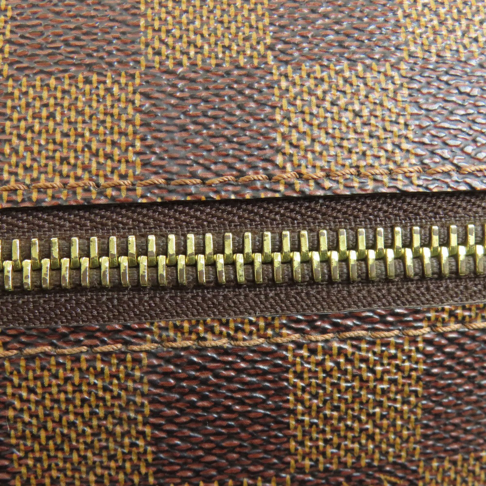 Louis Vuitton Damier Canvas Ebene Damier Canvas Shoulder Bag (Pre-Owned)