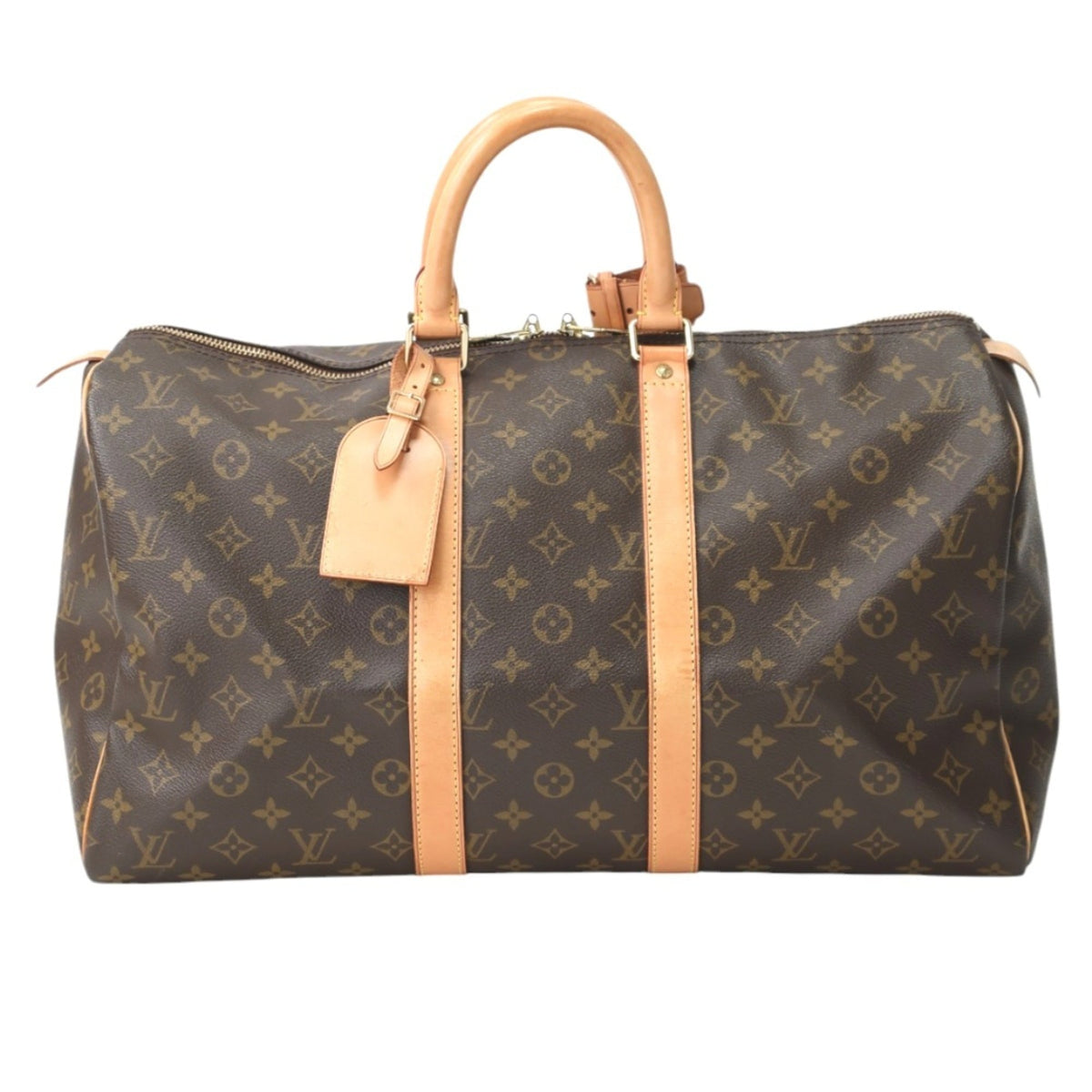 Louis Vuitton Brown Monogram Boston Bag (Pre-Owned)