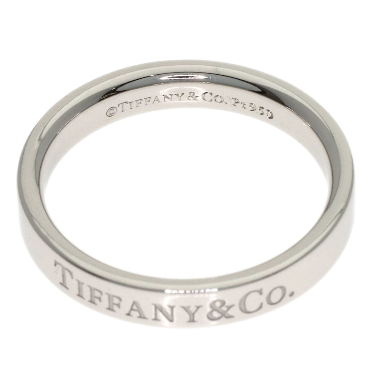 Tiffany Platinum 950 Band Ring (Pre-Owned)