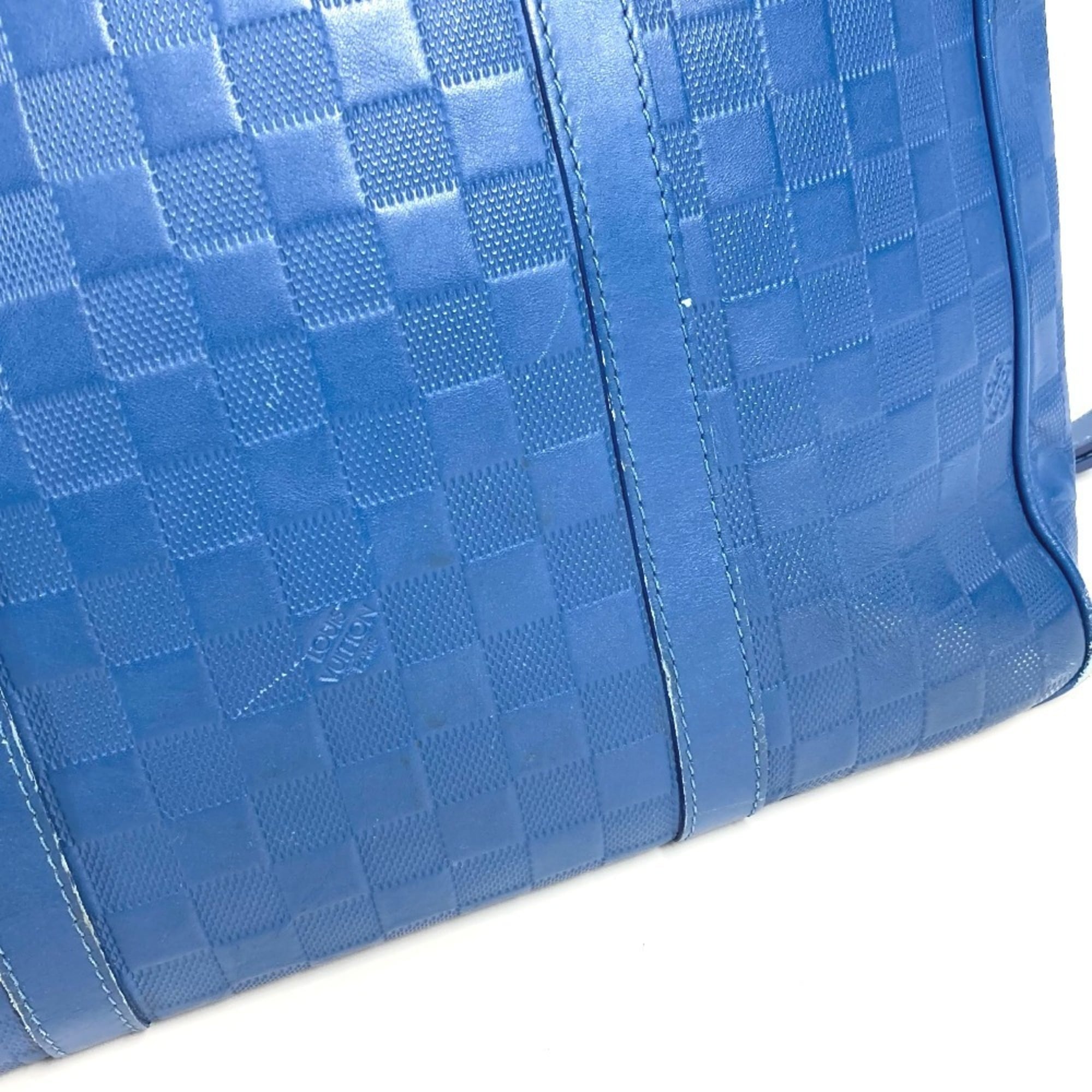 Louis Vuitton Damier Infini Blue Damier Infini Shoulder Bag Tote Bag (Pre-Owned)