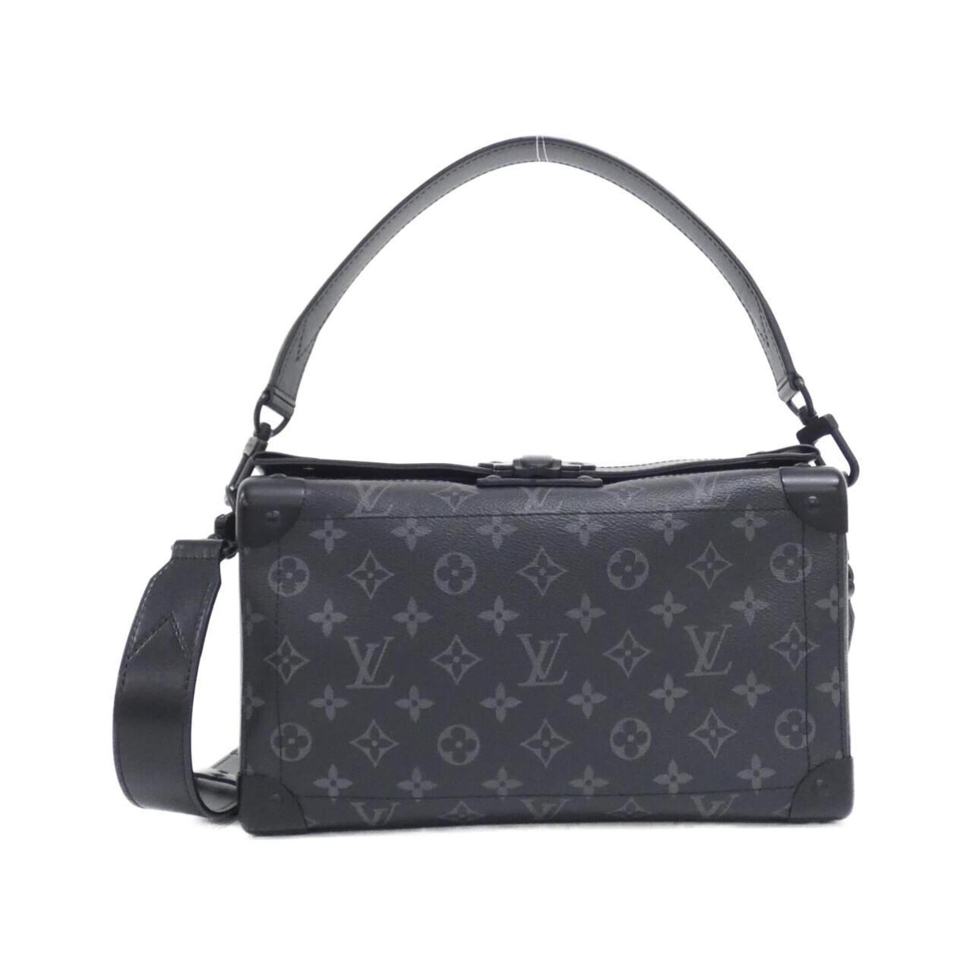 Louis Vuitton Black Coated Canvas Shoulder Bag (Pre-Owned)