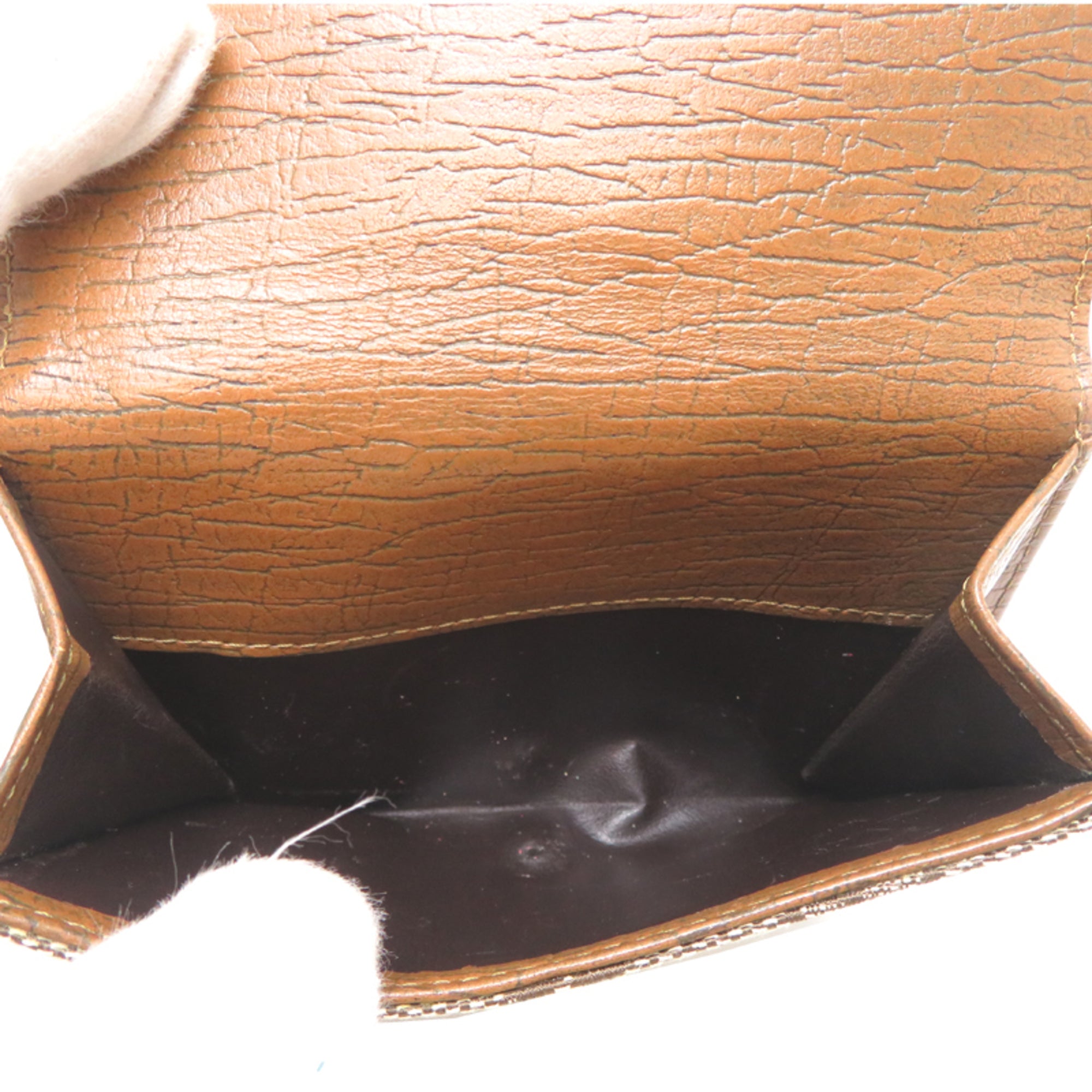 Gucci Brown Gg Canvas Wallet (Bi-Fold) (Pre-Owned)