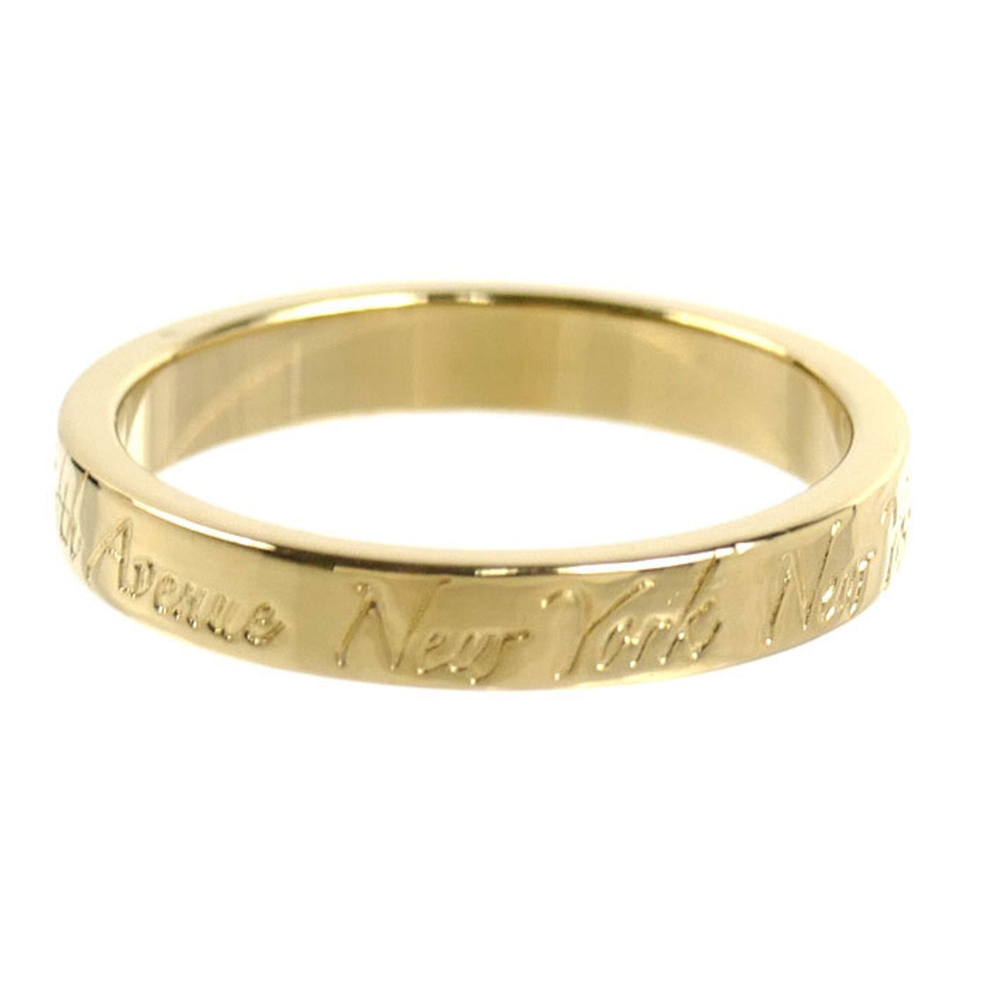 Tiffany Yellow Gold (18K) Band Ring (Pre-Owned)
