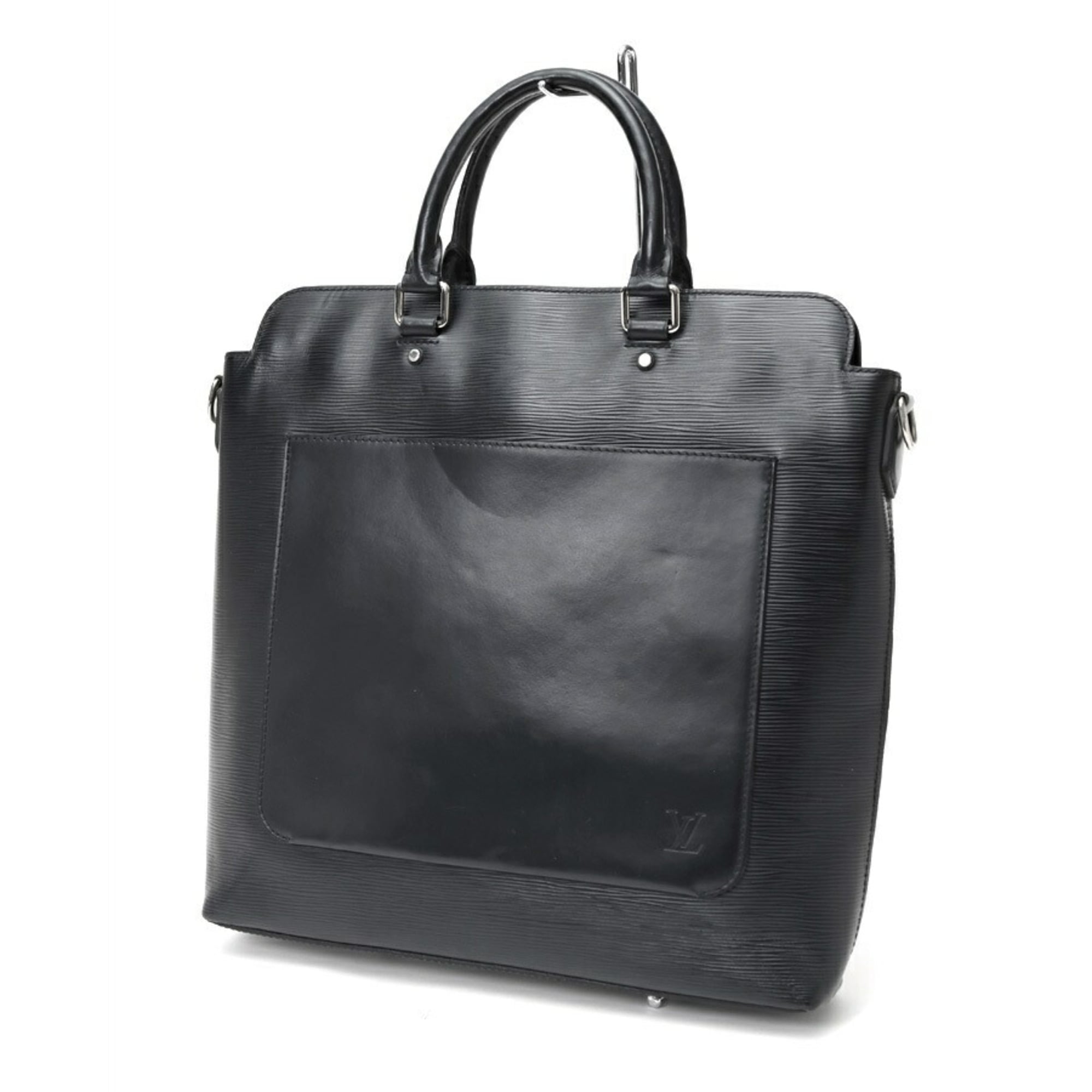 Louis Vuitton Black Noir Epi Leather Tote Bag (Pre-Owned)