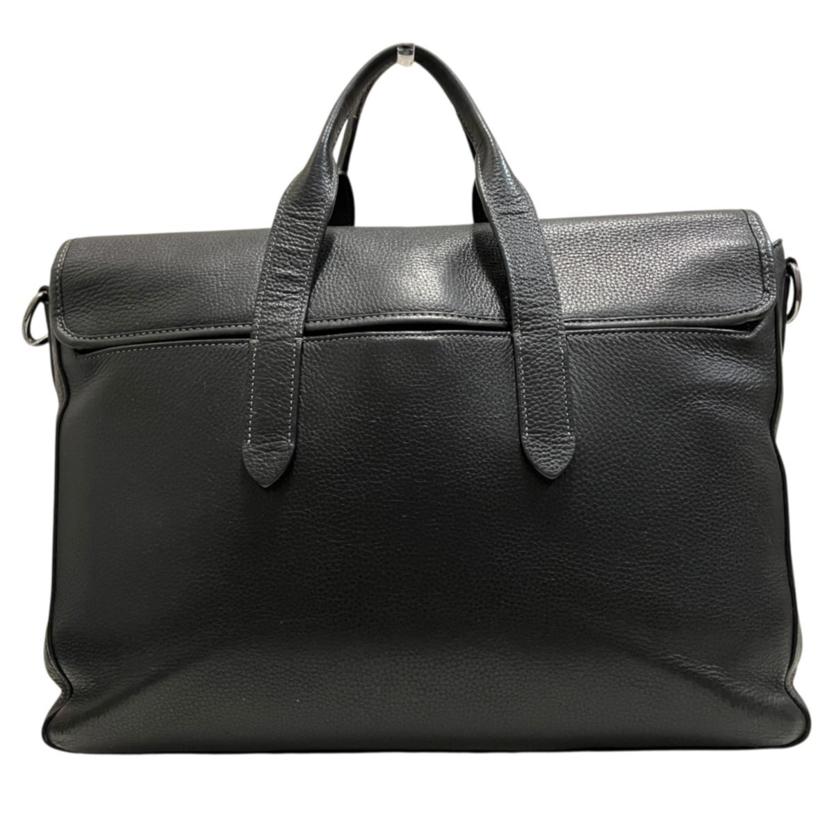 Coach Black Leather Briefcase (Pre-Owned)