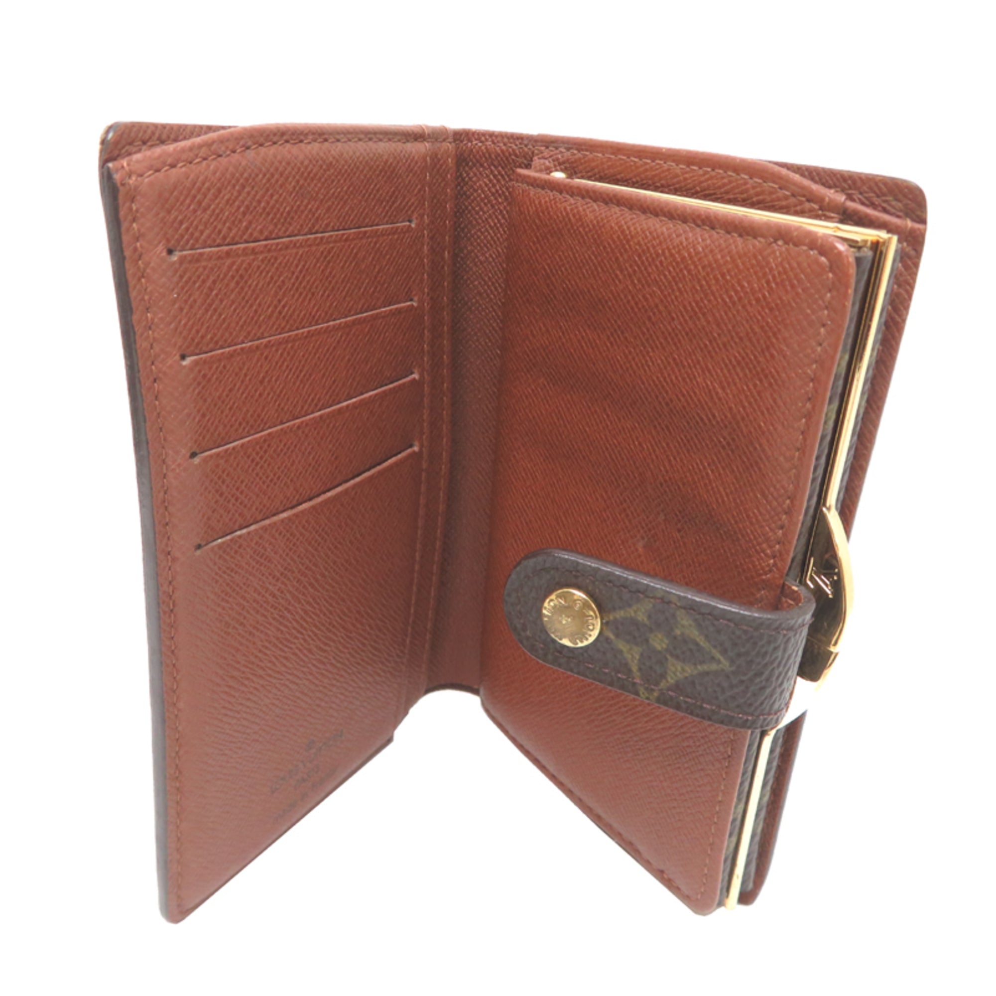 Louis Vuitton Brown Monogram Wallet (Bi-Fold) (Pre-Owned)