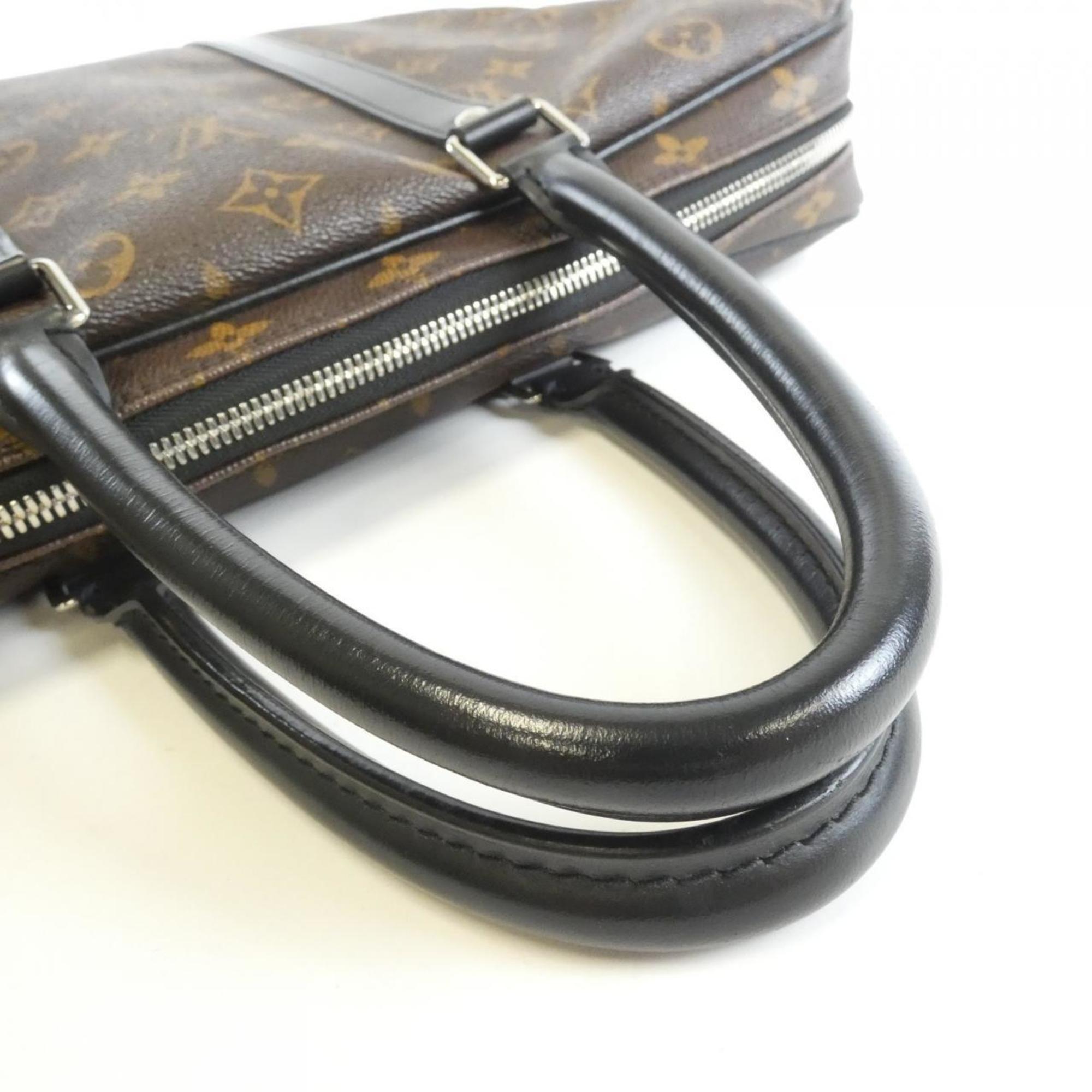 Louis Vuitton Marron Coated Canvas Handbag (Pre-Owned)