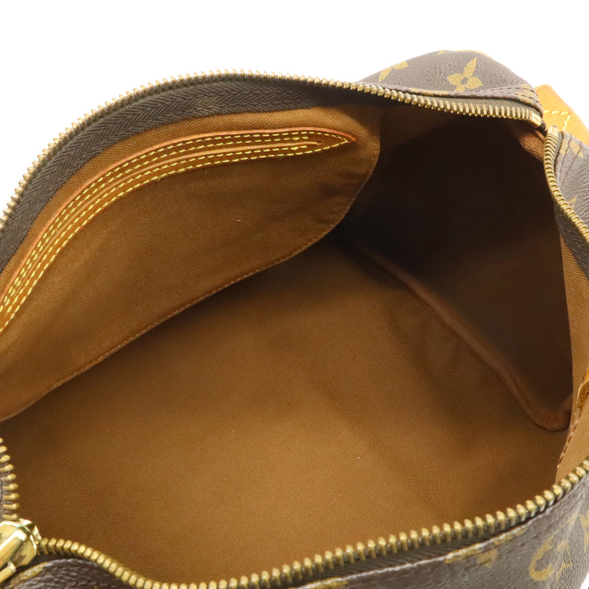 Louis Vuitton Brown Monogram Canvas Pvc Coated Canvas Handbag (Pre-Owned)