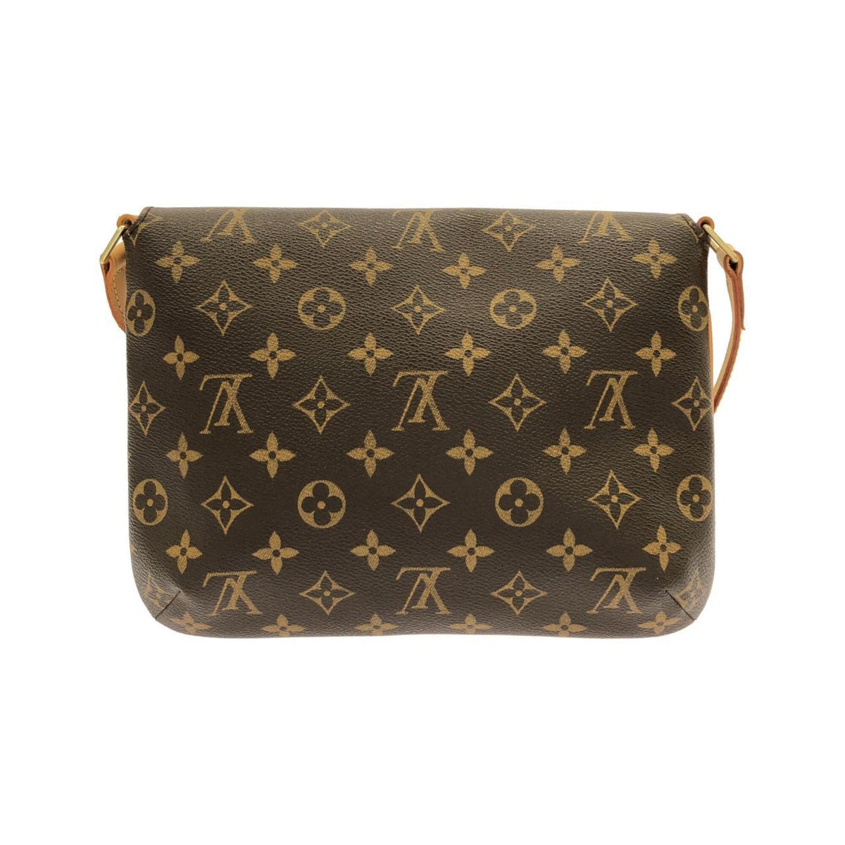 Louis Vuitton Marron Monogram Coated Canvas Shoulder Bag (Pre-Owned)