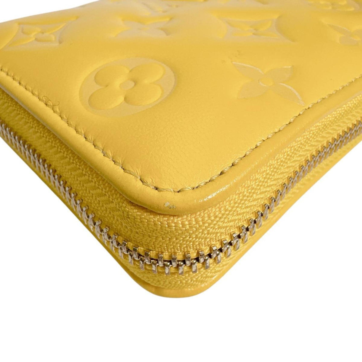 Louis Vuitton Monogram Empreinte Yellow Monogram Empreinte Long Wallet (Bi-Fold) (Pre-Owned)
