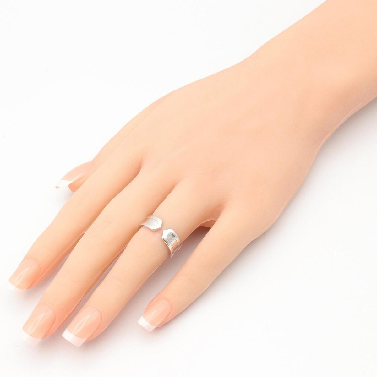Cartier Silver White Gold (18K) Band Ring (Pre-Owned)