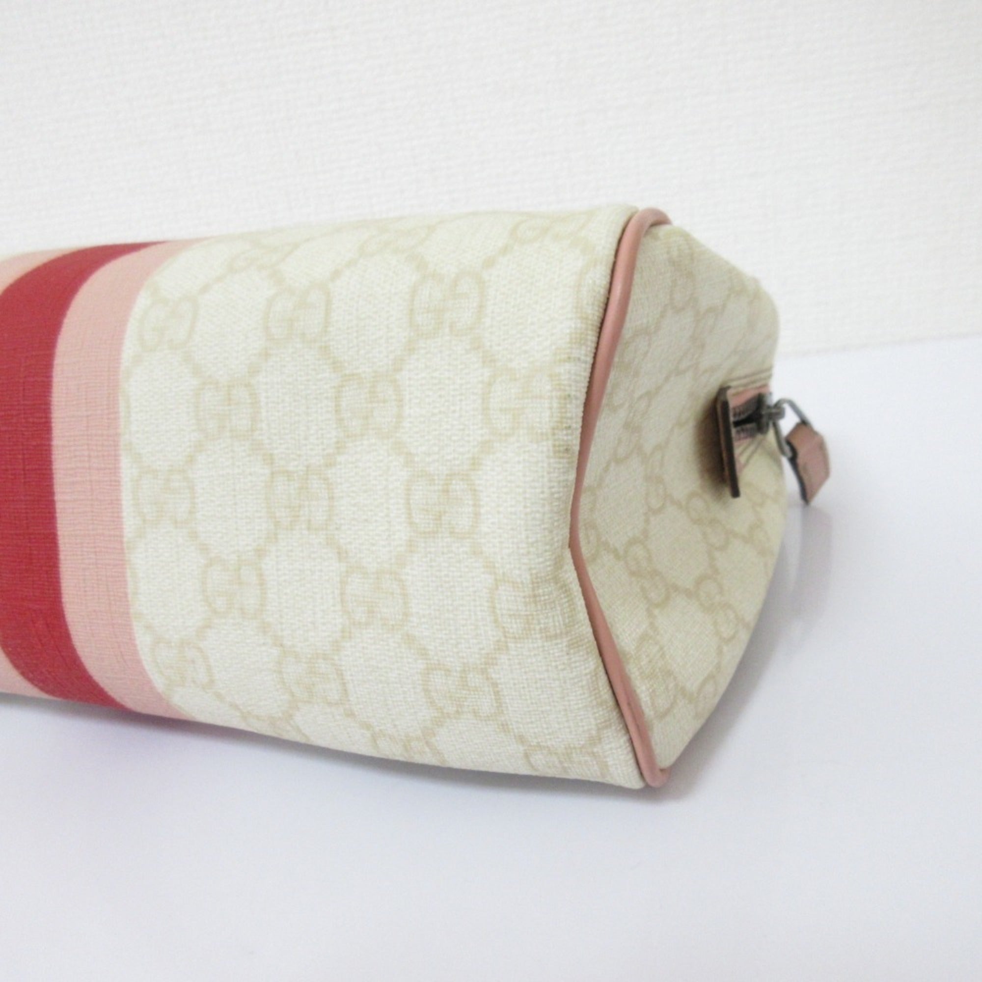 Gucci Pink White Clutch Bag (Pre-Owned)