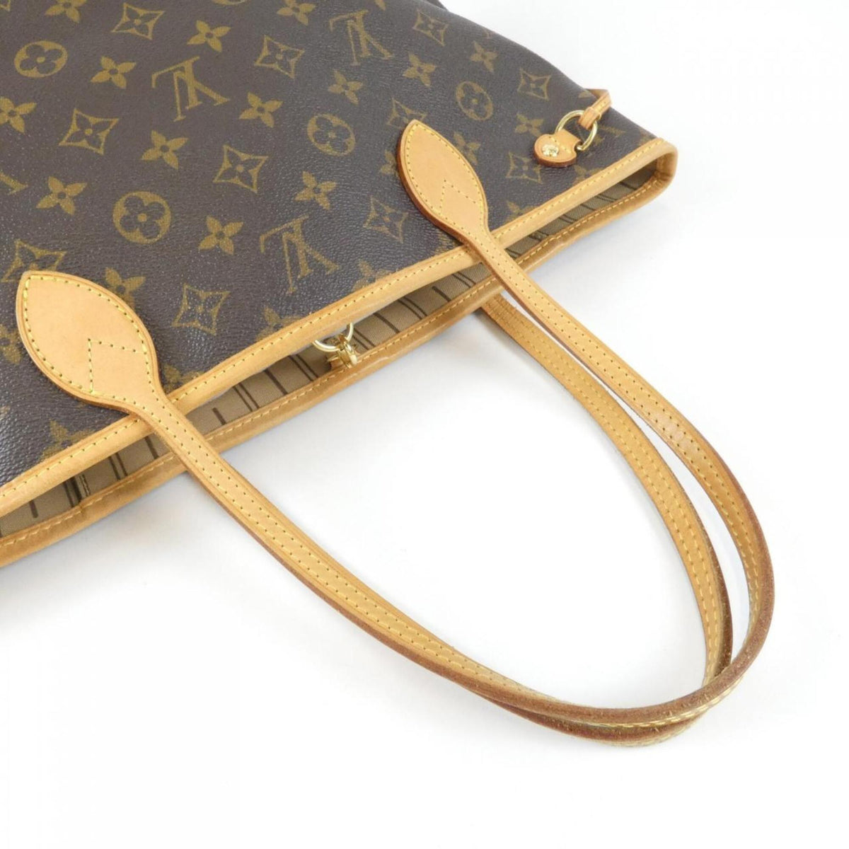 Louis Vuitton Brown Coated Canvas Handbag (Pre-Owned)