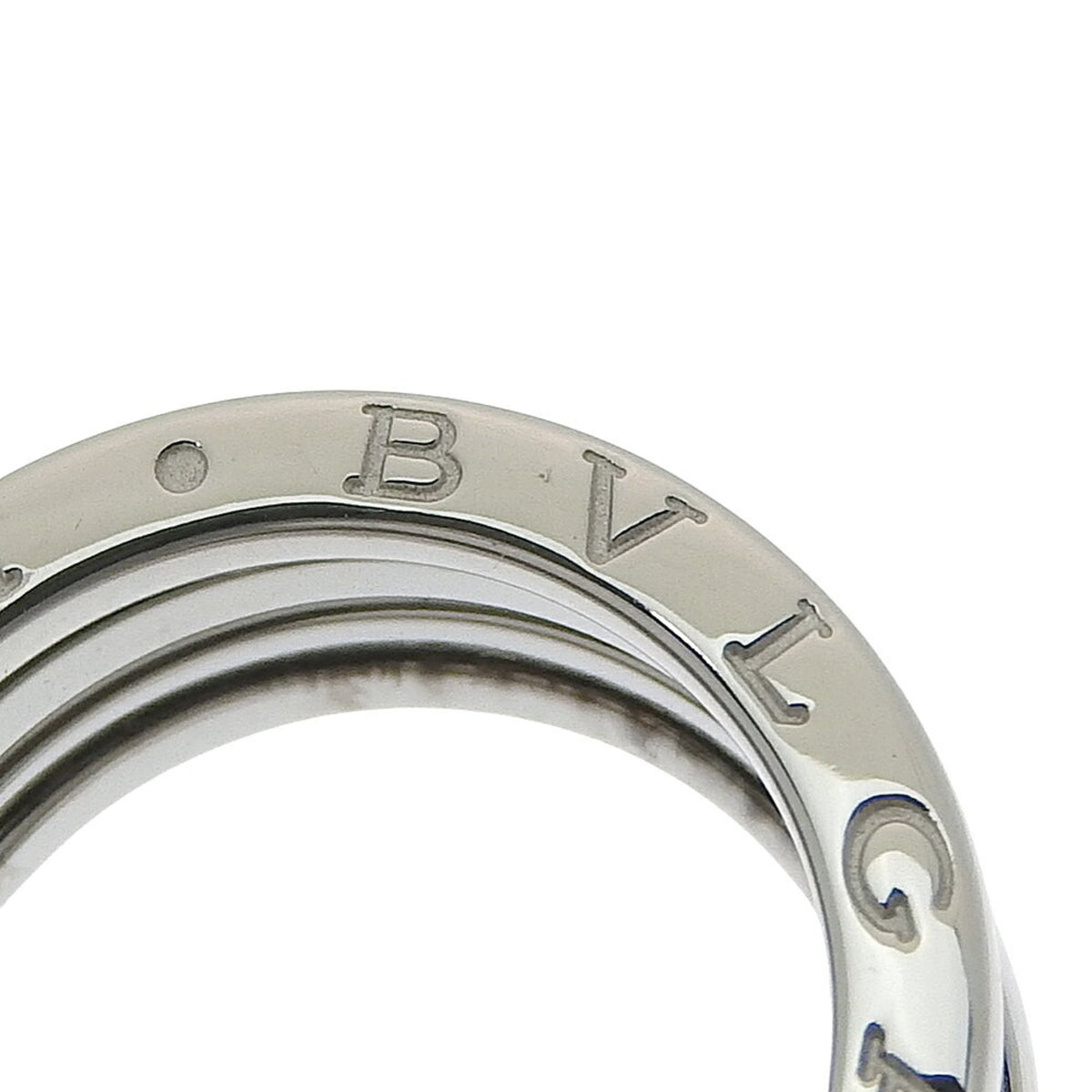 Bvlgari White Gold White Gold (18K) Band Ring (Pre-Owned)