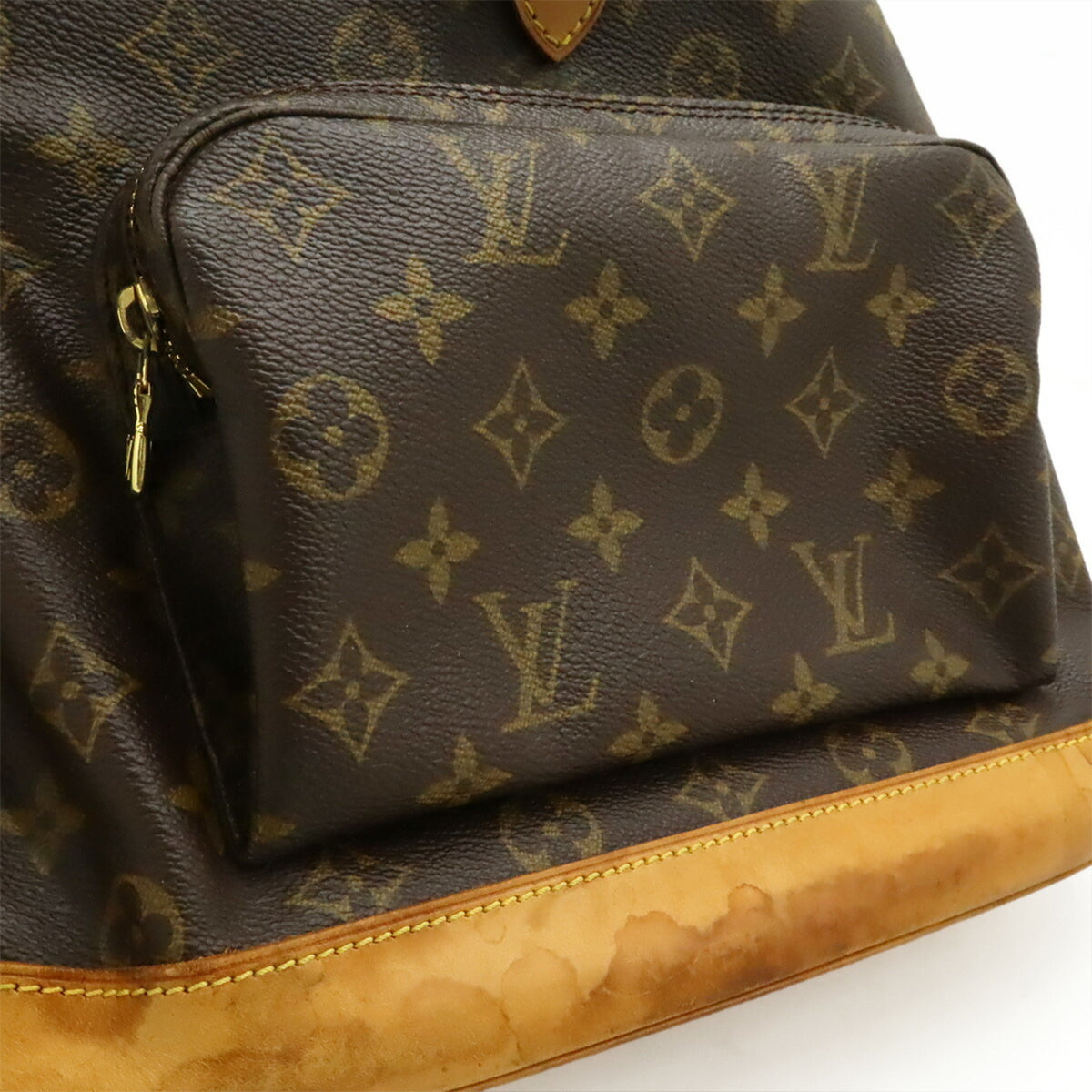 Louis Vuitton Brown Monogram Monogram Backpack Shoulder Bag (Pre-Owned)