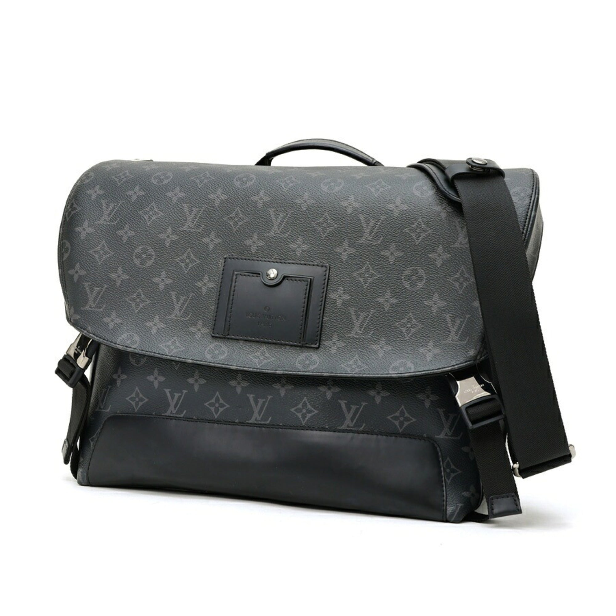 Louis Vuitton Black Monogram Eclipse Monogram Eclipse Handbag Shoulder Bag (Pre-Owned)
