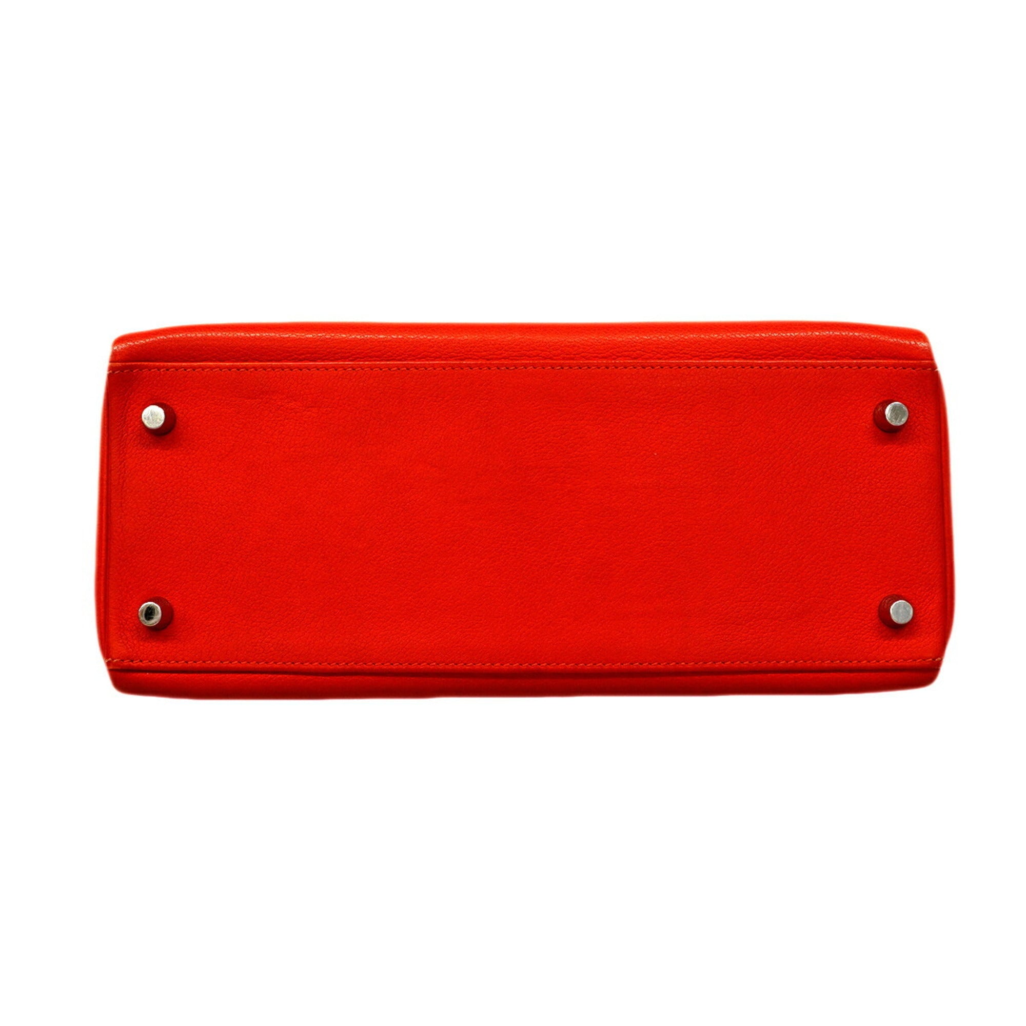 Hermes Red Color Handbag (Pre-Owned)