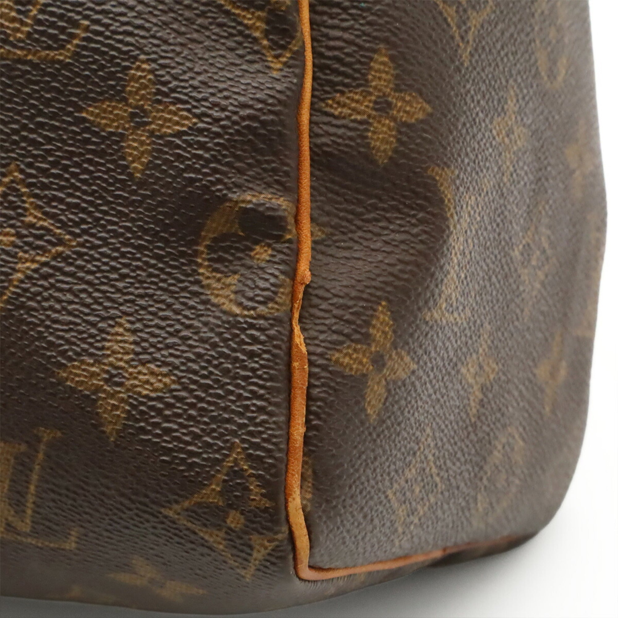 Louis Vuitton Brown Monogram Canvas Pvc Coated Canvas Boston Bag Handbag (Pre-Owned)