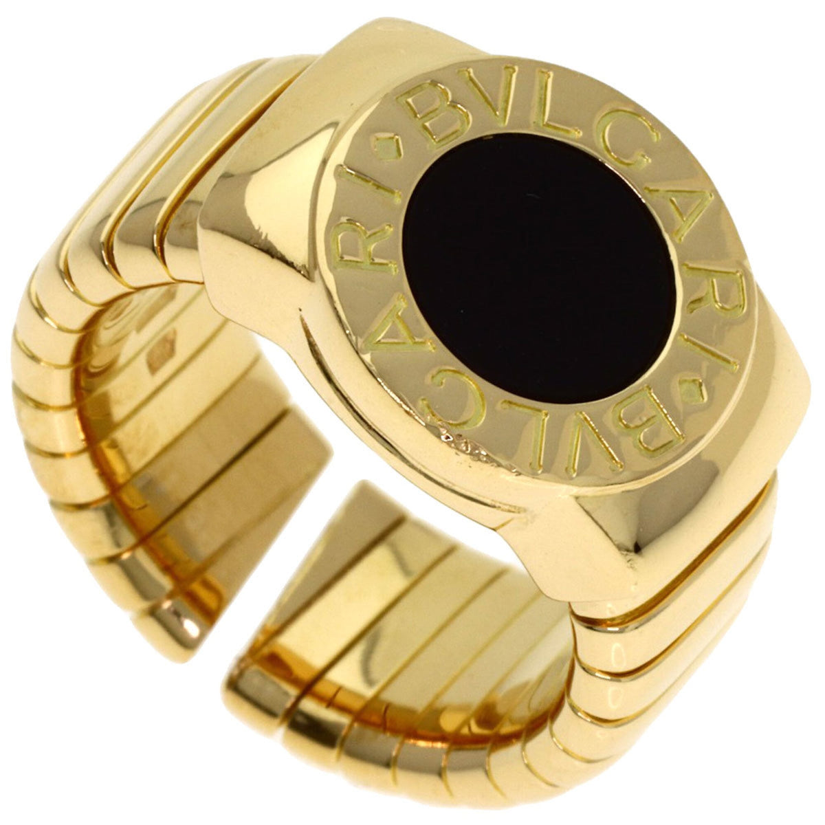 Bvlgari Yellow Gold Yellow Gold (18K) Band Ring (Pre-Owned)