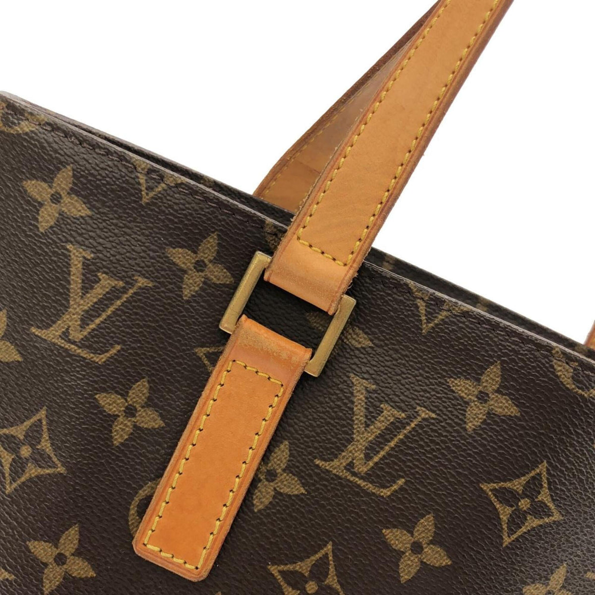 Louis Vuitton Marron Coated Canvas Handbag (Pre-Owned)