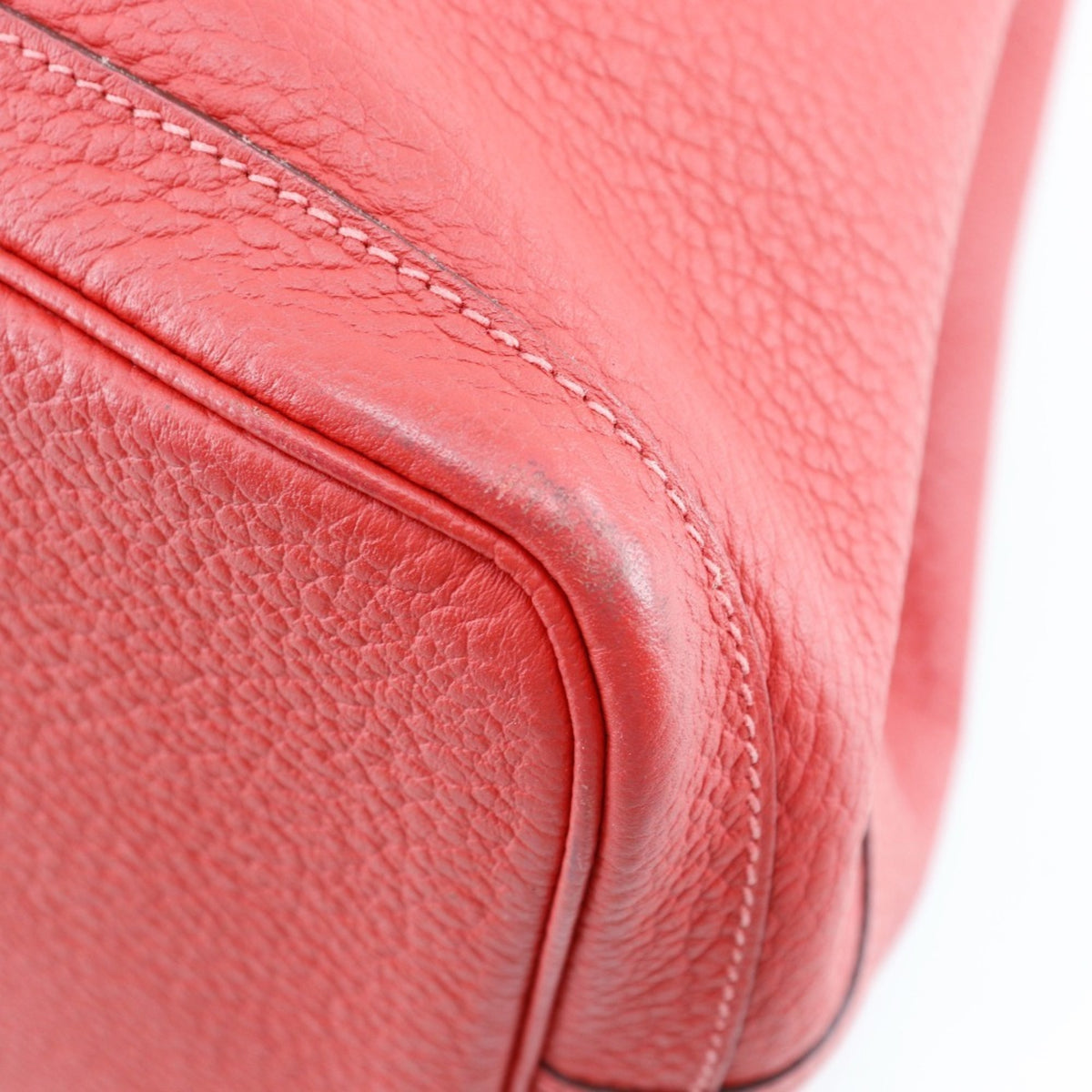 Hermes Red Color Negonda Leather Tote Bag (Pre-Owned)