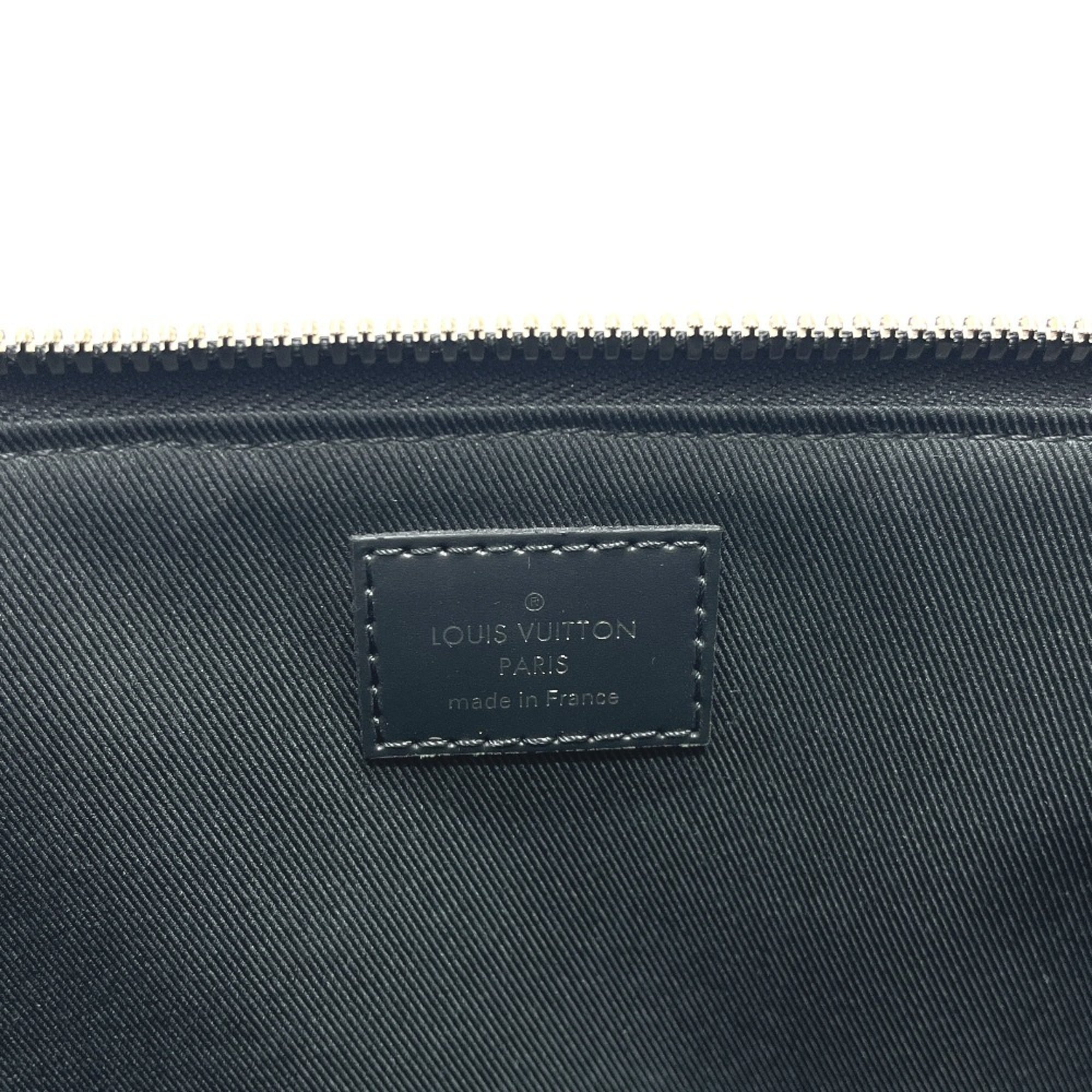 Louis Vuitton Black Noir Damier Graphite Handbag Tote Bag (Pre-Owned)