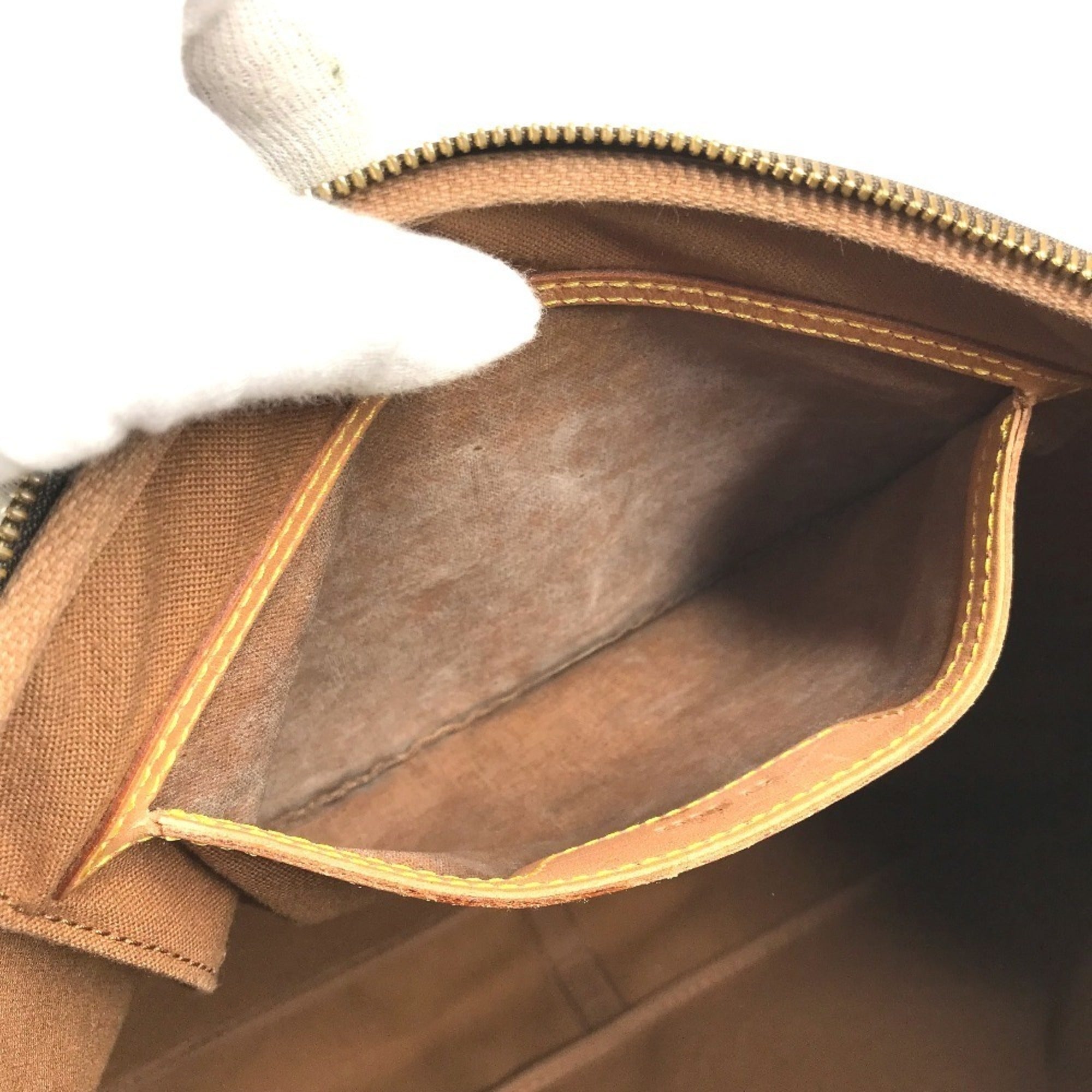 Louis Vuitton Brown Monogram Shoulder Bag Tote Bag (Pre-Owned)