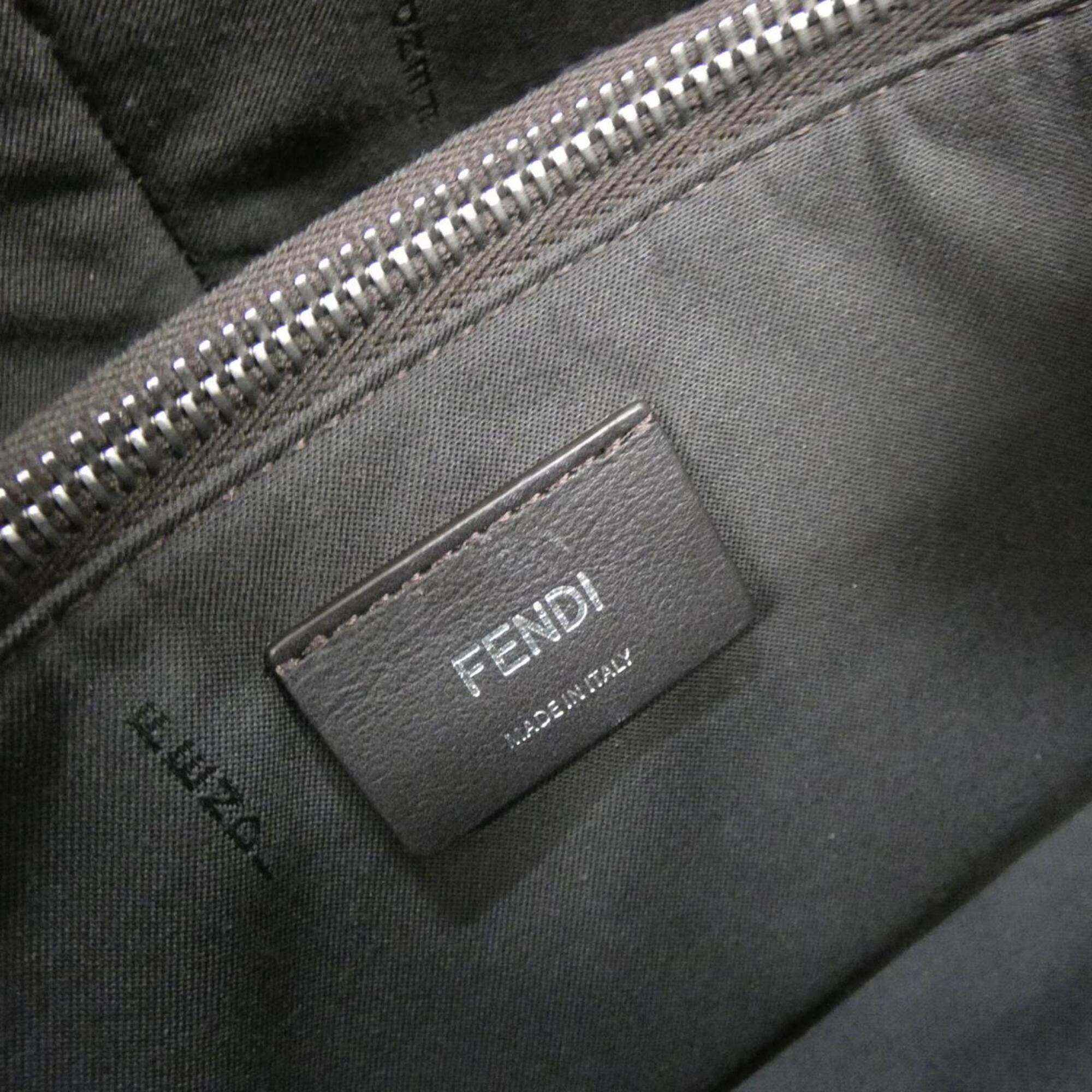 Fendi Brown Leather Handbag (Pre-Owned)