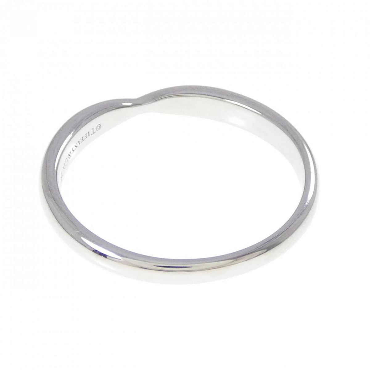 Tiffany Platinum 950 Band Ring (Pre-Owned)