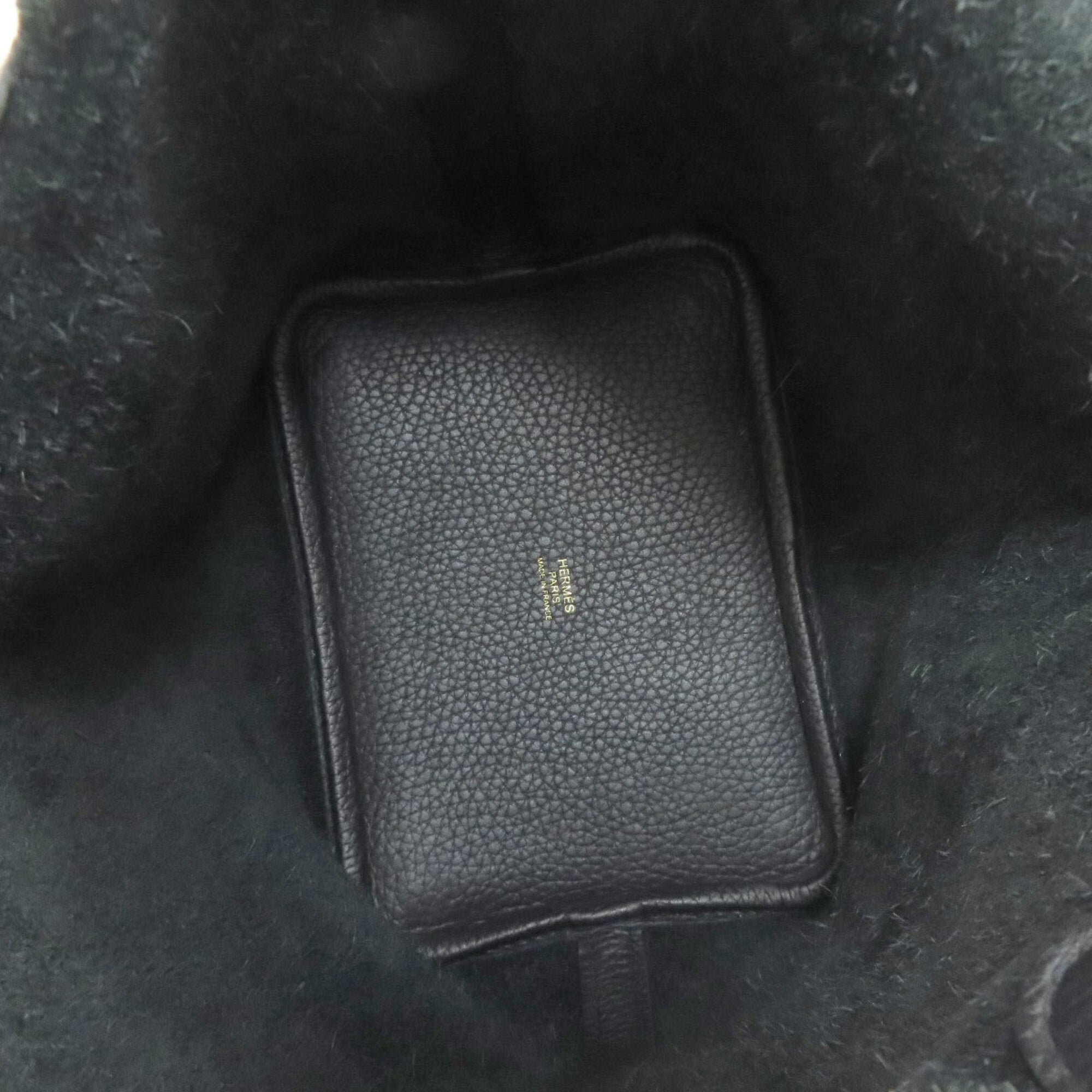 Hermes Picotin Black Handbag (Pre-Owned)