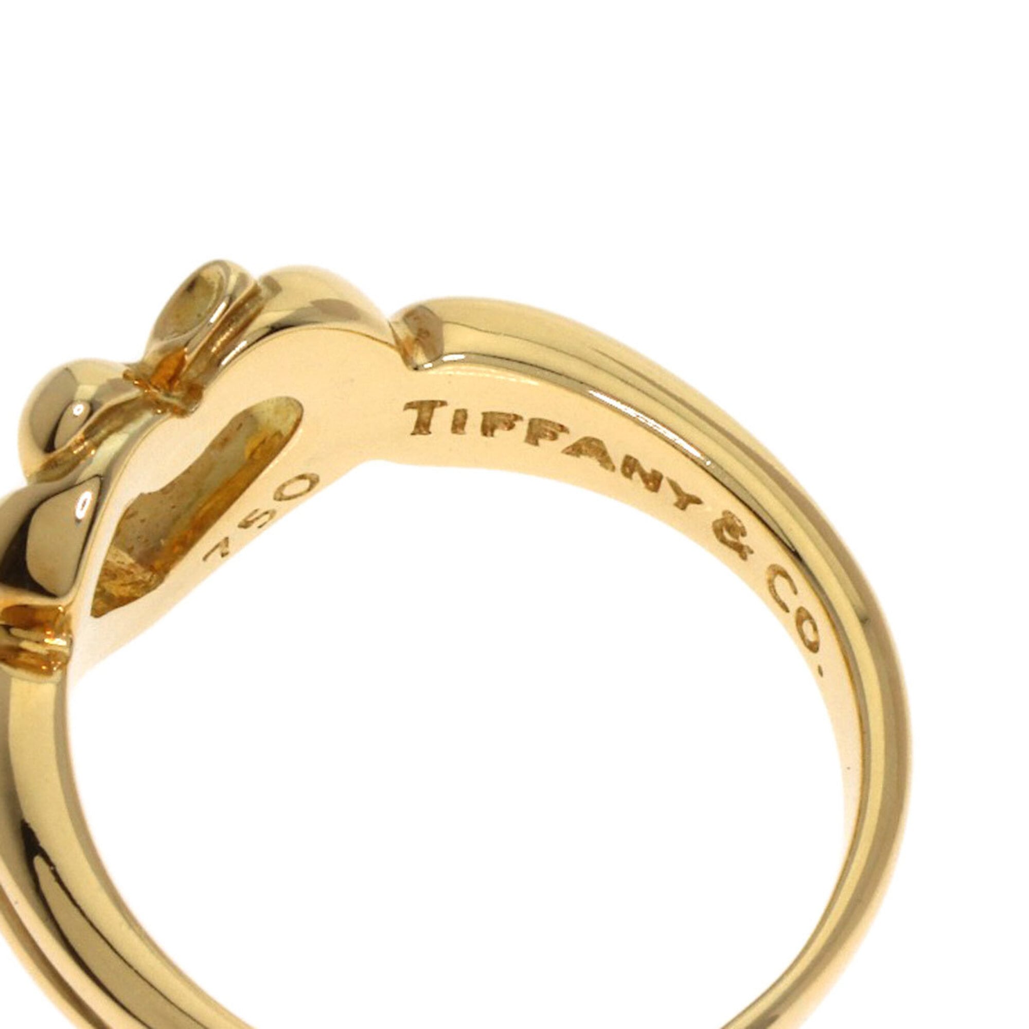 Tiffany Heart Yellow Gold (18K) Band Ring (Pre-Owned)