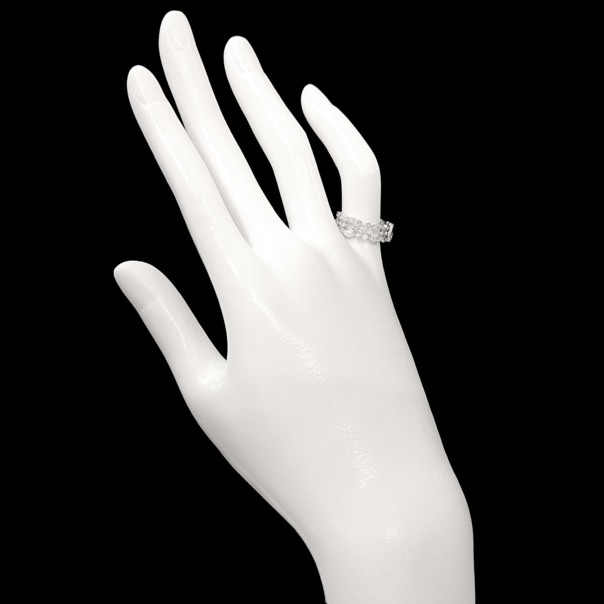Gucci White Gold (18K) Band Ring (Pre-Owned)