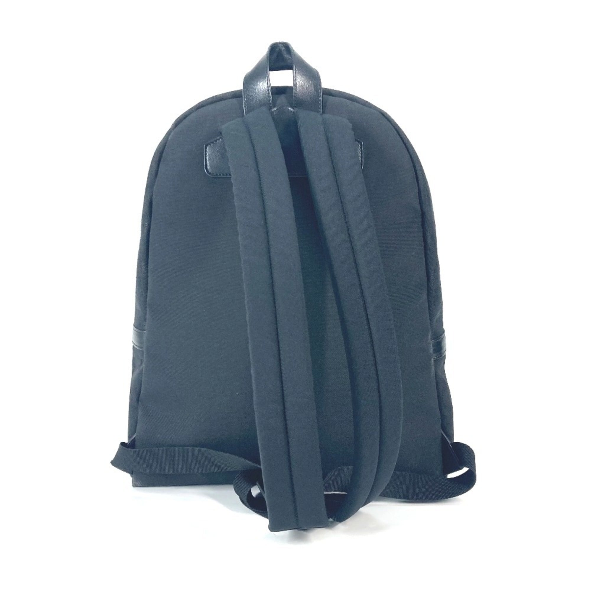 Celine Black Canvas Leather Backpack (Pre-Owned)
