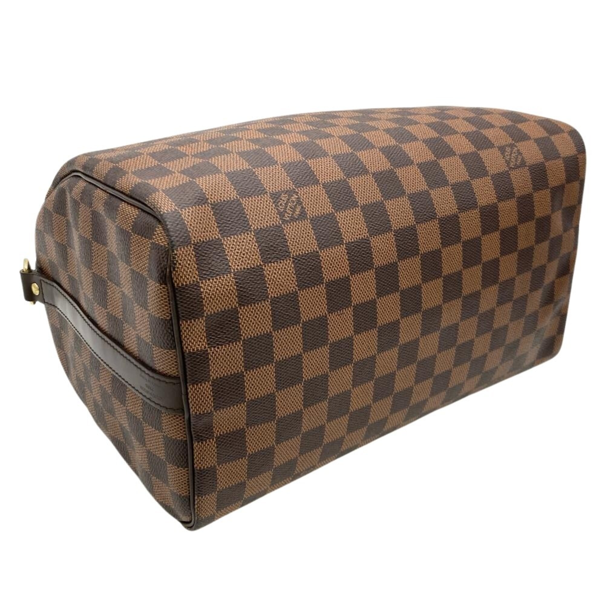 Louis Vuitton Brown Damier Canvas Handbag (Pre-Owned)