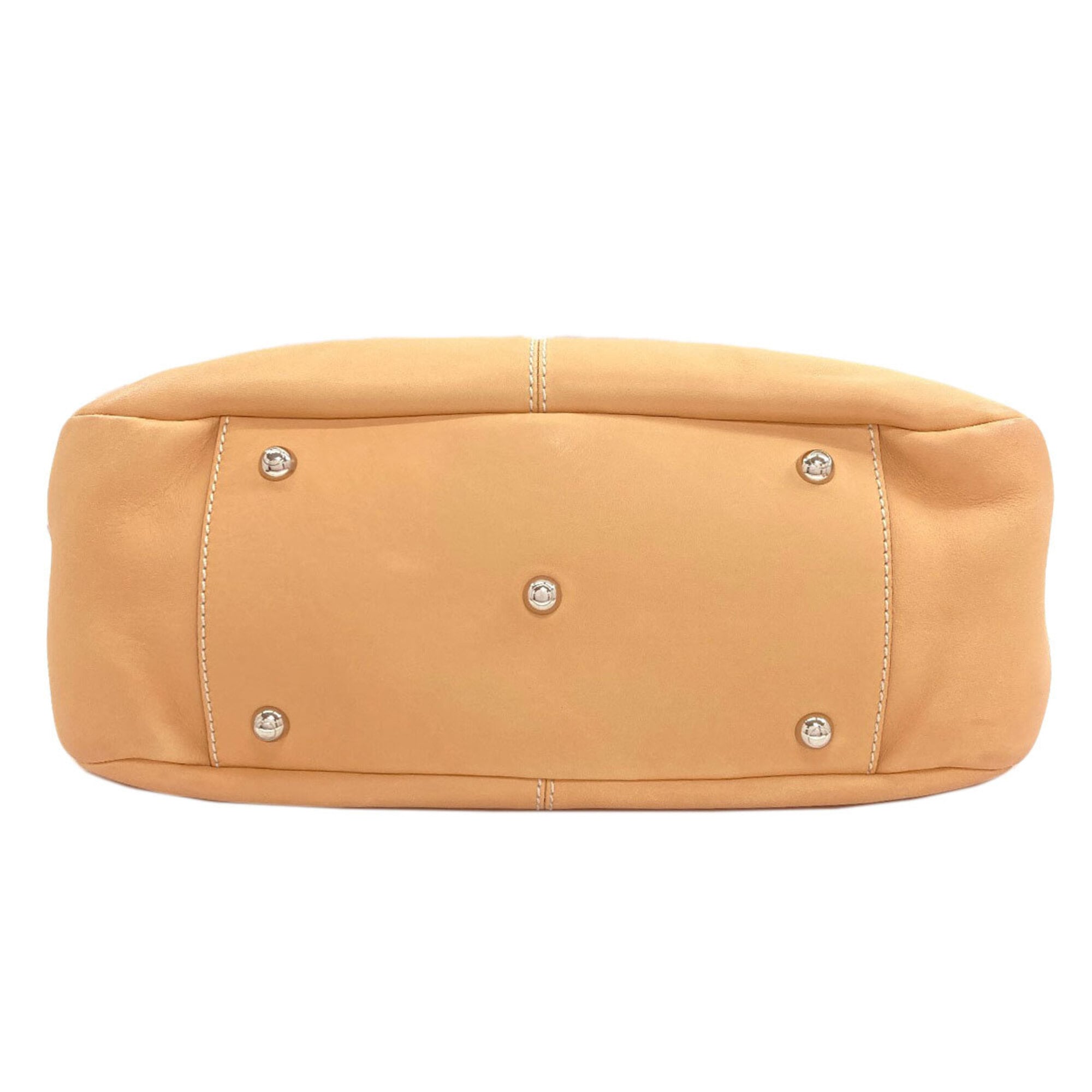 Tod's Beige Leather Handbag (Pre-Owned)