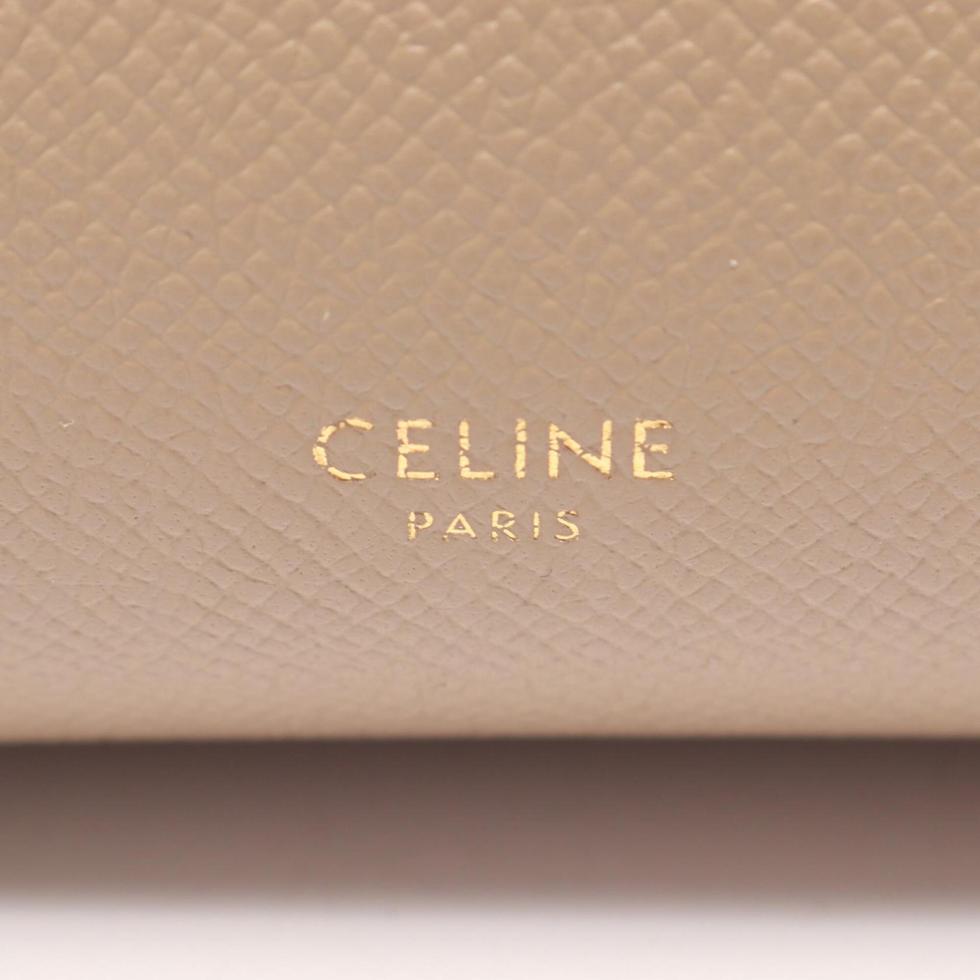 Celine Beige Leather Handbag (Pre-Owned)