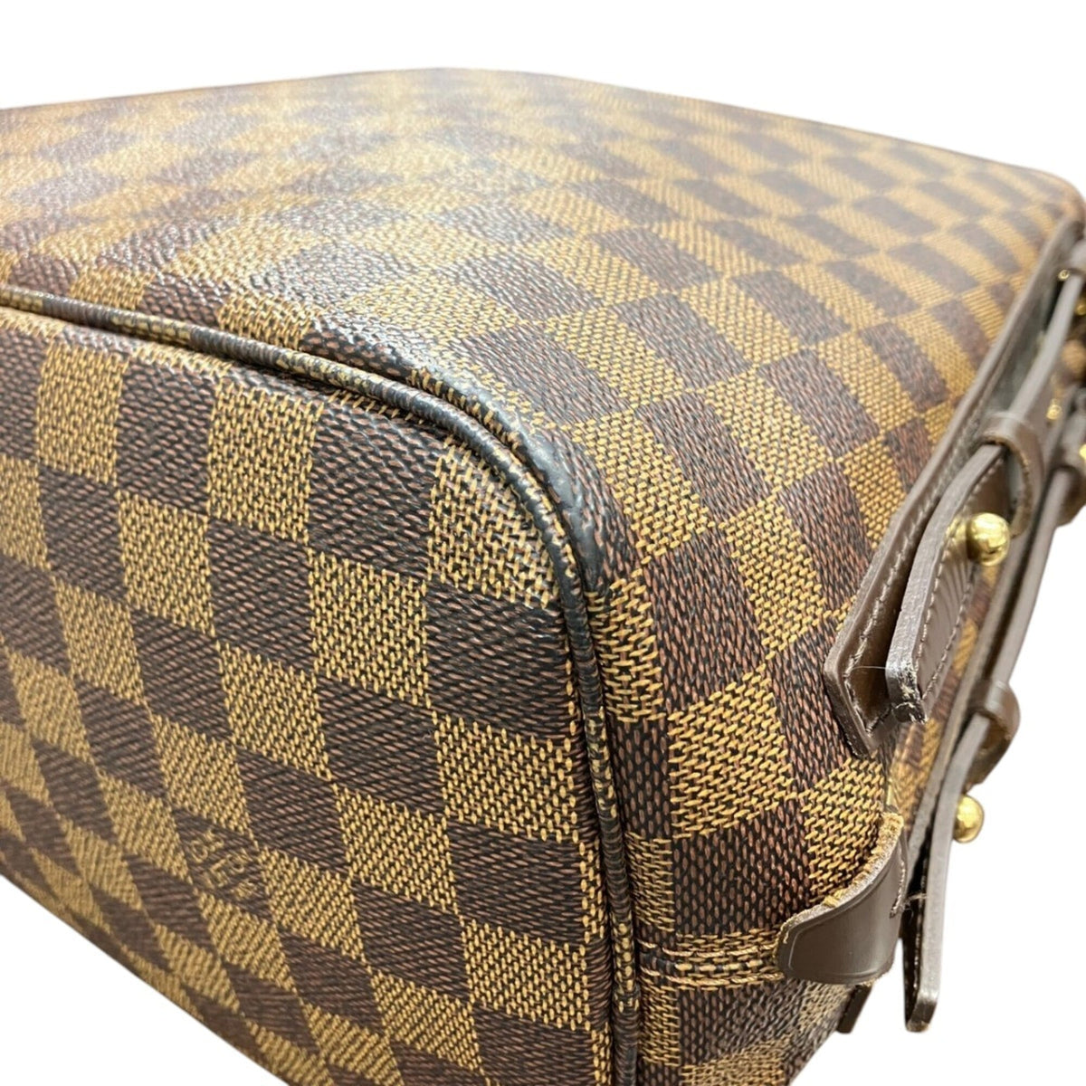 Louis Vuitton Damier Brown Damier Canvas Shoulder Bag (Pre-Owned)