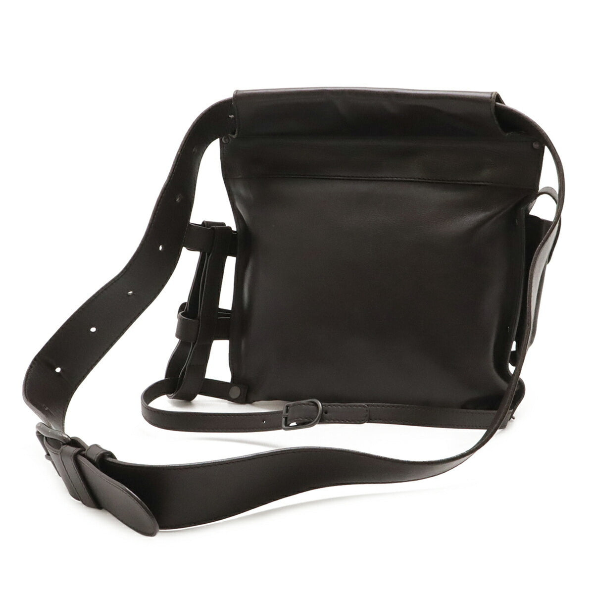 Bottega Veneta Intrecciato Dark Brown Leather Fanny Pack (Pre-Owned)
