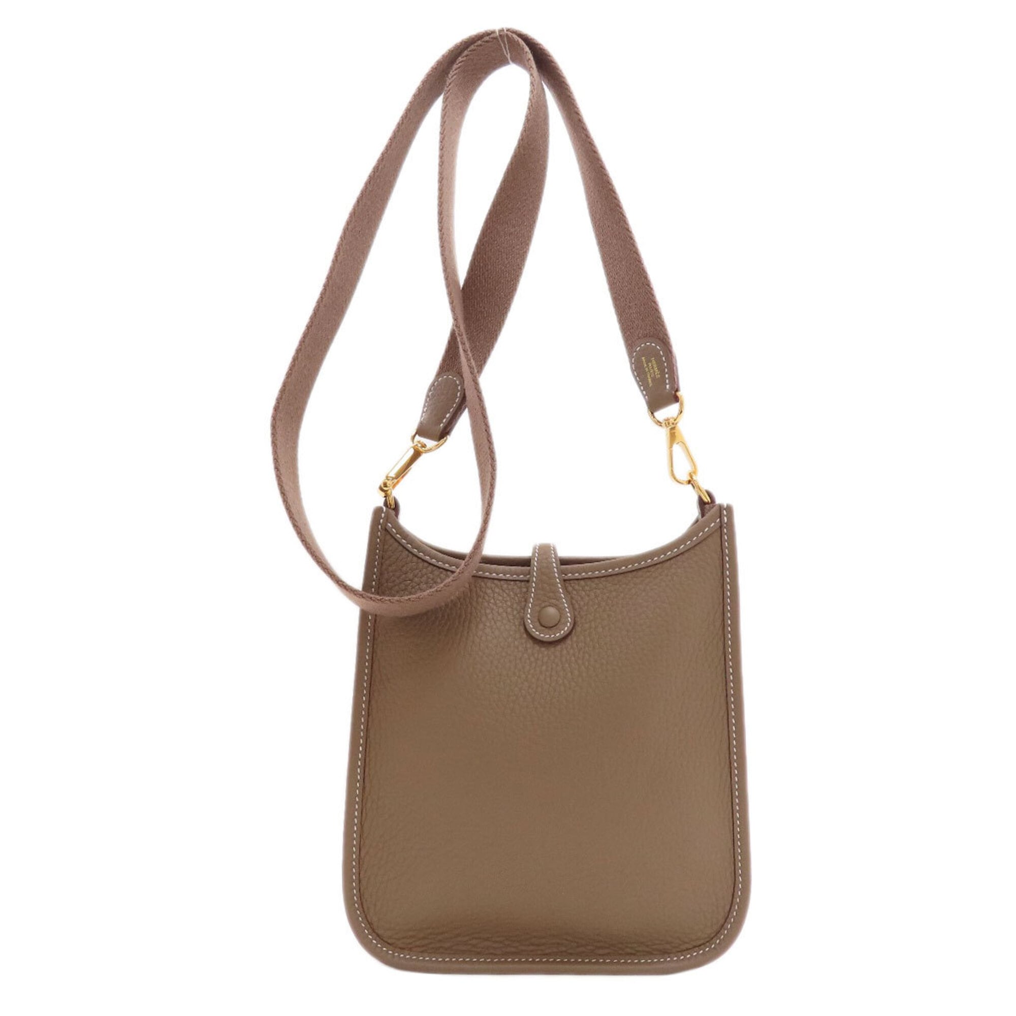 Hermes Etoupe Gray Shoulder Bag (Pre-Owned)