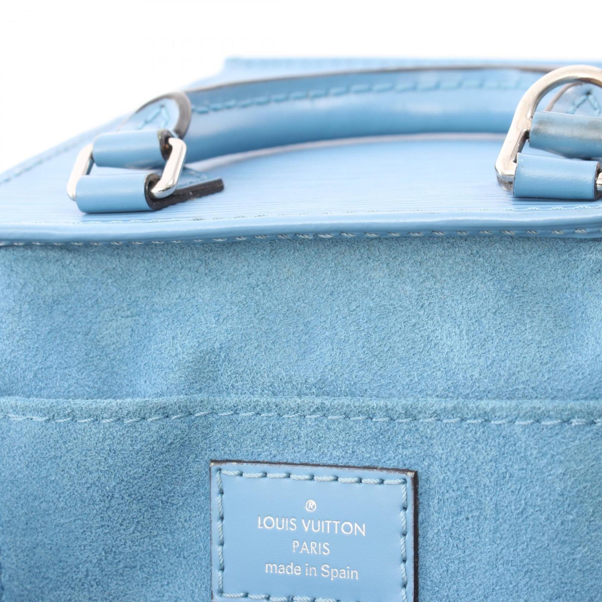 Louis Vuitton Blue Epi Leather Handbag (Pre-Owned)